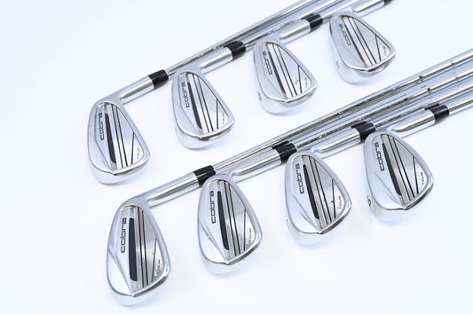 Cobra King Tour 2023 Irons / 4-PW+GW / Stiff Flex KBS Tour 120 Shafts