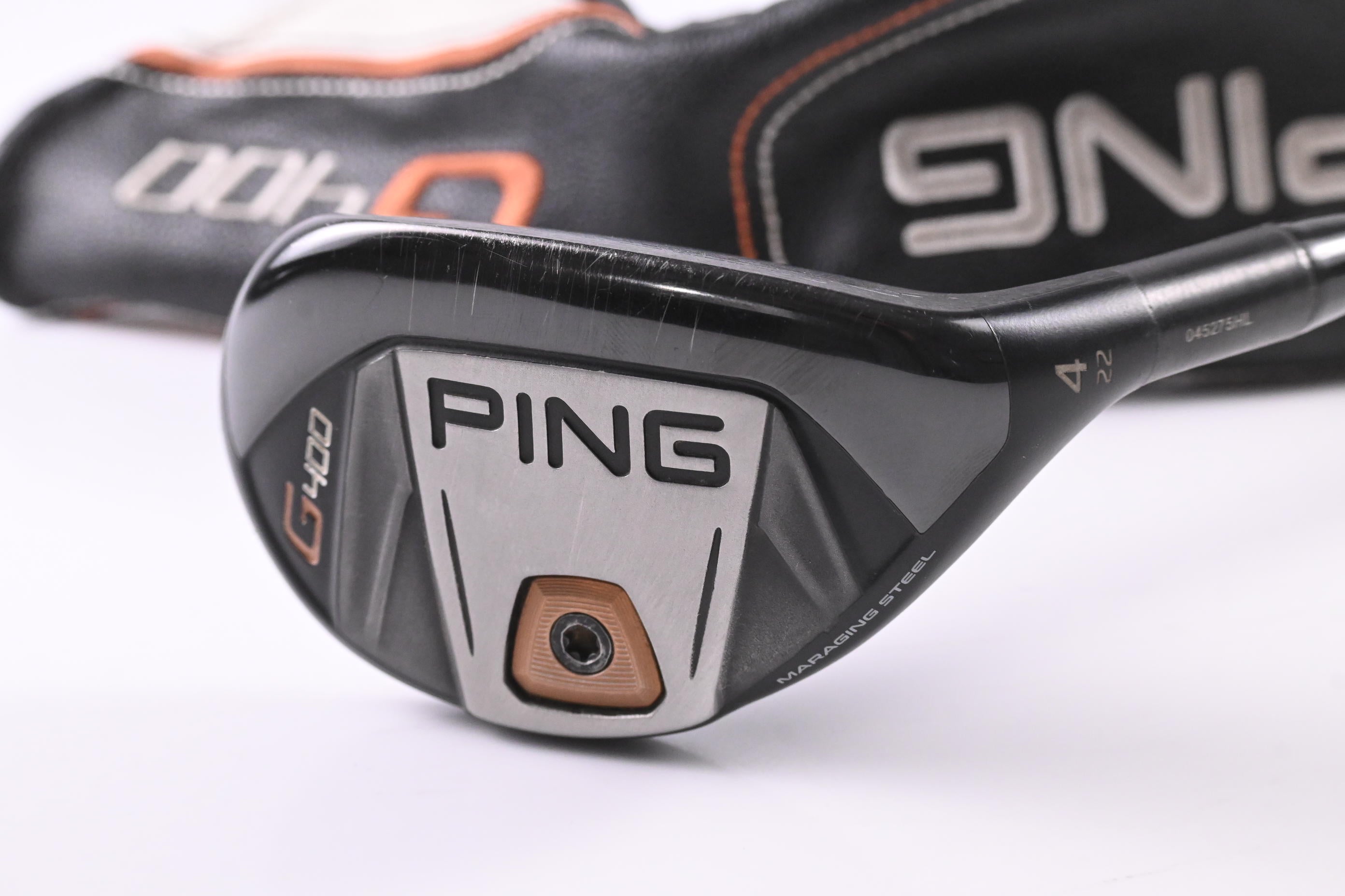 Ping G400 #4 Hybrid / 22 Degree / Regular Flex Ping Alta CB 70 Shaft