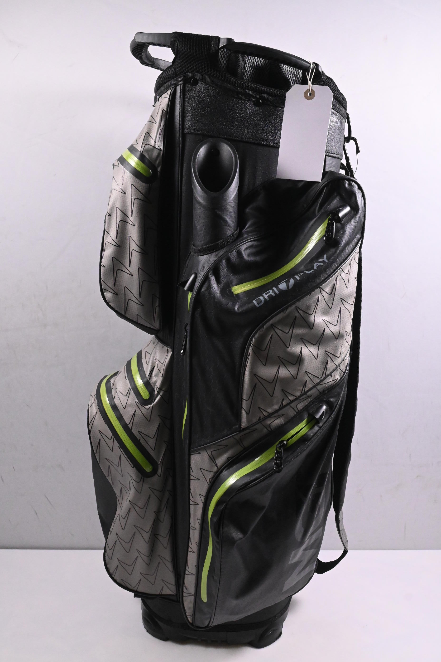 MGI Dri Play Cart Bag / 14-Way Divider / Black, Grey