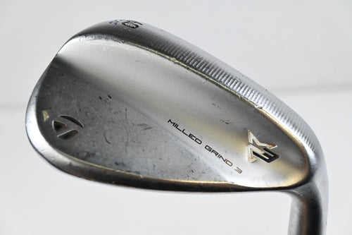 Taylormade Milled Grind 3 Chrome Lob Wedge / 60 Degree / Stiff Flex Dynamic Gold