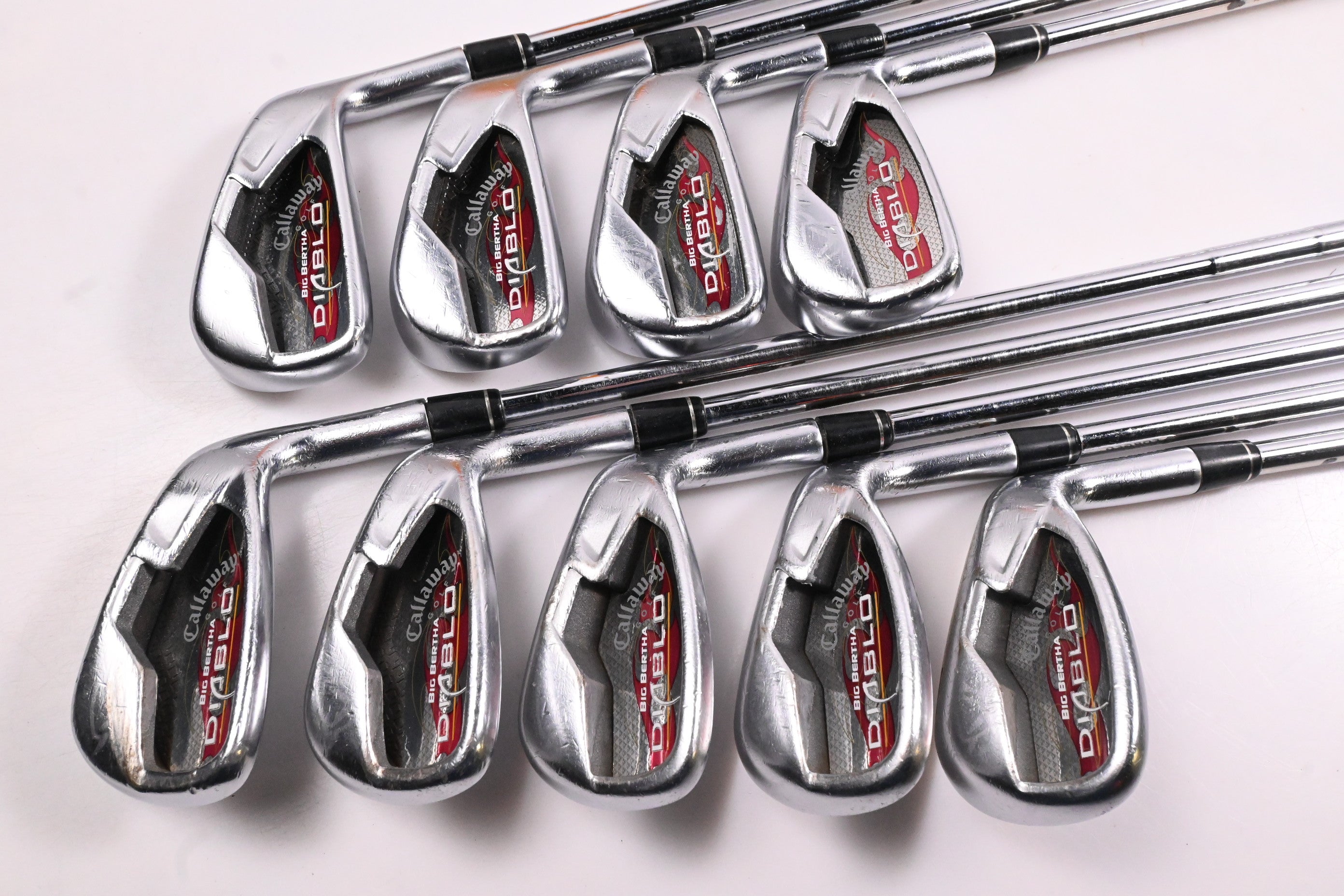 Callaway Diablo Forged Irons / 4-PW+GW+SW / UniFlex N.S.Pro 1100 Shafts