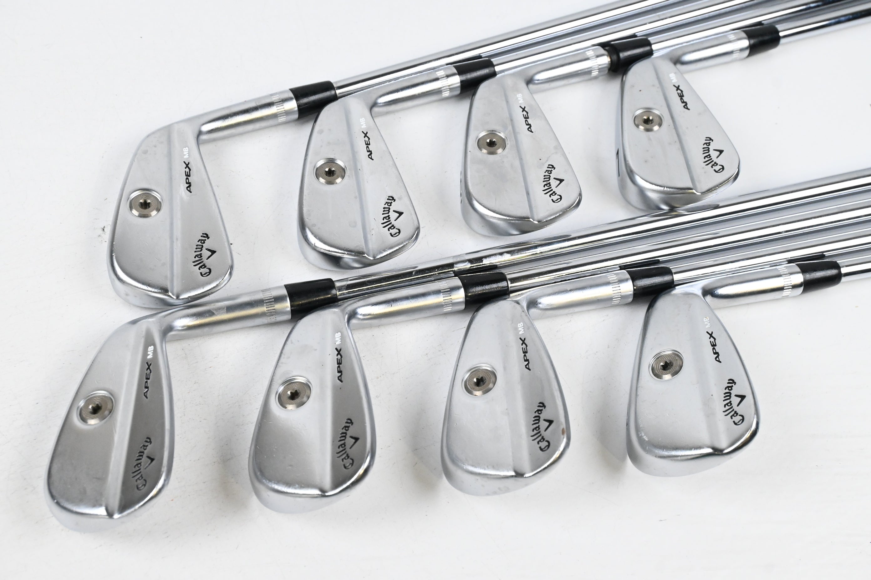 Callaway Apex MB 21 Irons / 4-PW+GW / Stiff Flex Project X Precision Shafts