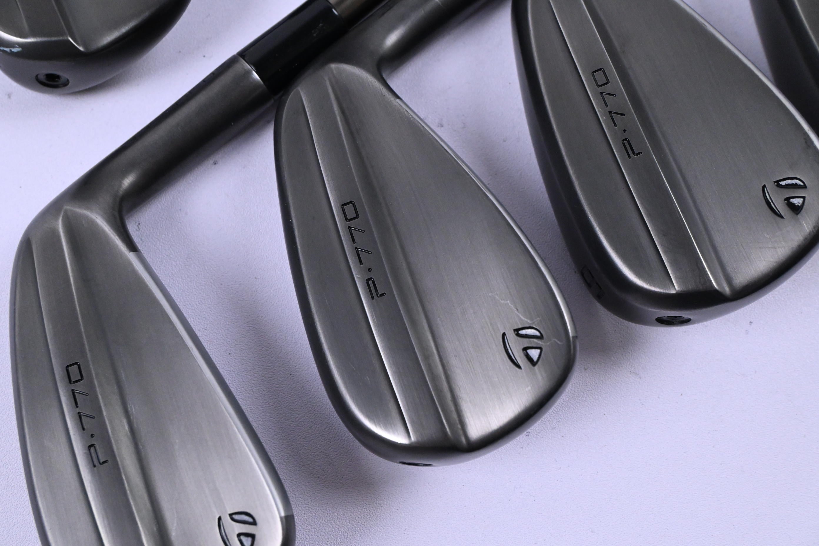 Taylormade P770 Battle Worn Irons / 4-PW / Stiff Flex N.S.PRO Modus 3 105 Shafts