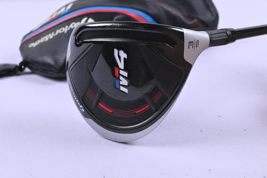 Taylormade M4 #3 Wood / 15 Degree / Stiff Flex Fujikura Atmos Red 6 Shaft