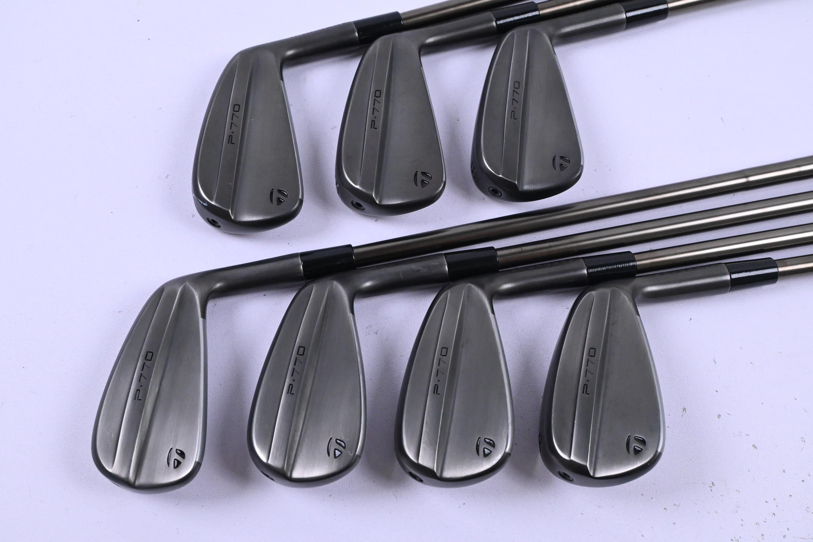 Taylormade P770 Battle Worn Irons / 4-PW / Stiff Flex N.S.PRO Modus 3 105 Shafts