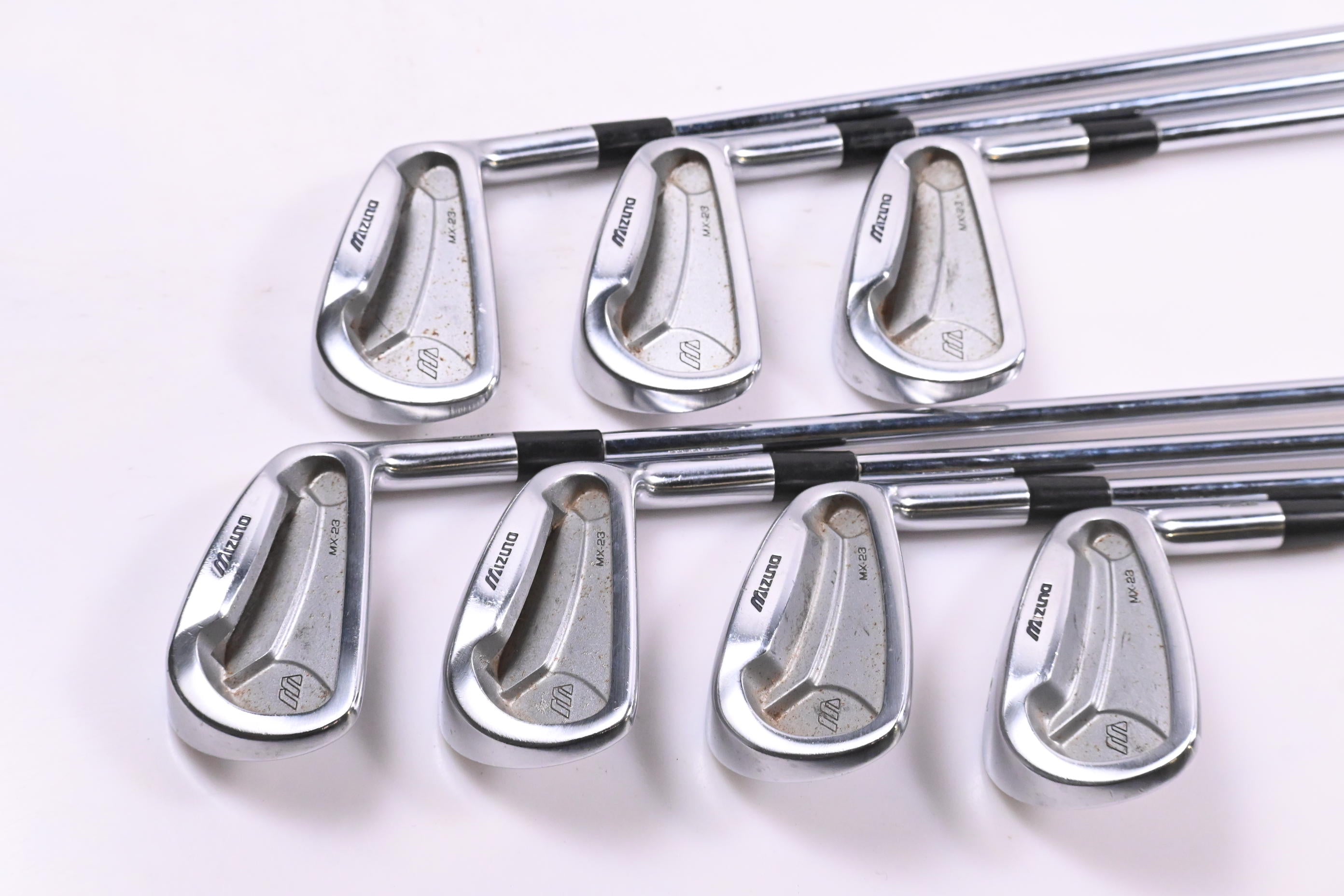 Mizuno MX-23 Irons / 3-9i / Regular Flex Dynamic Gold Lite R300 Shafts