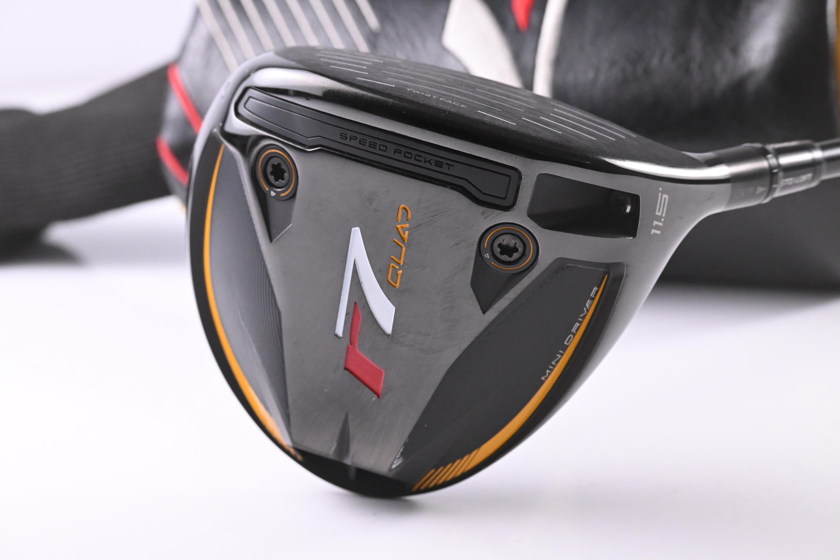 Taylormade R7 Quad Mini Driver / 11.5 Degree / Stiff Flex Fujikura Speeder MD 6