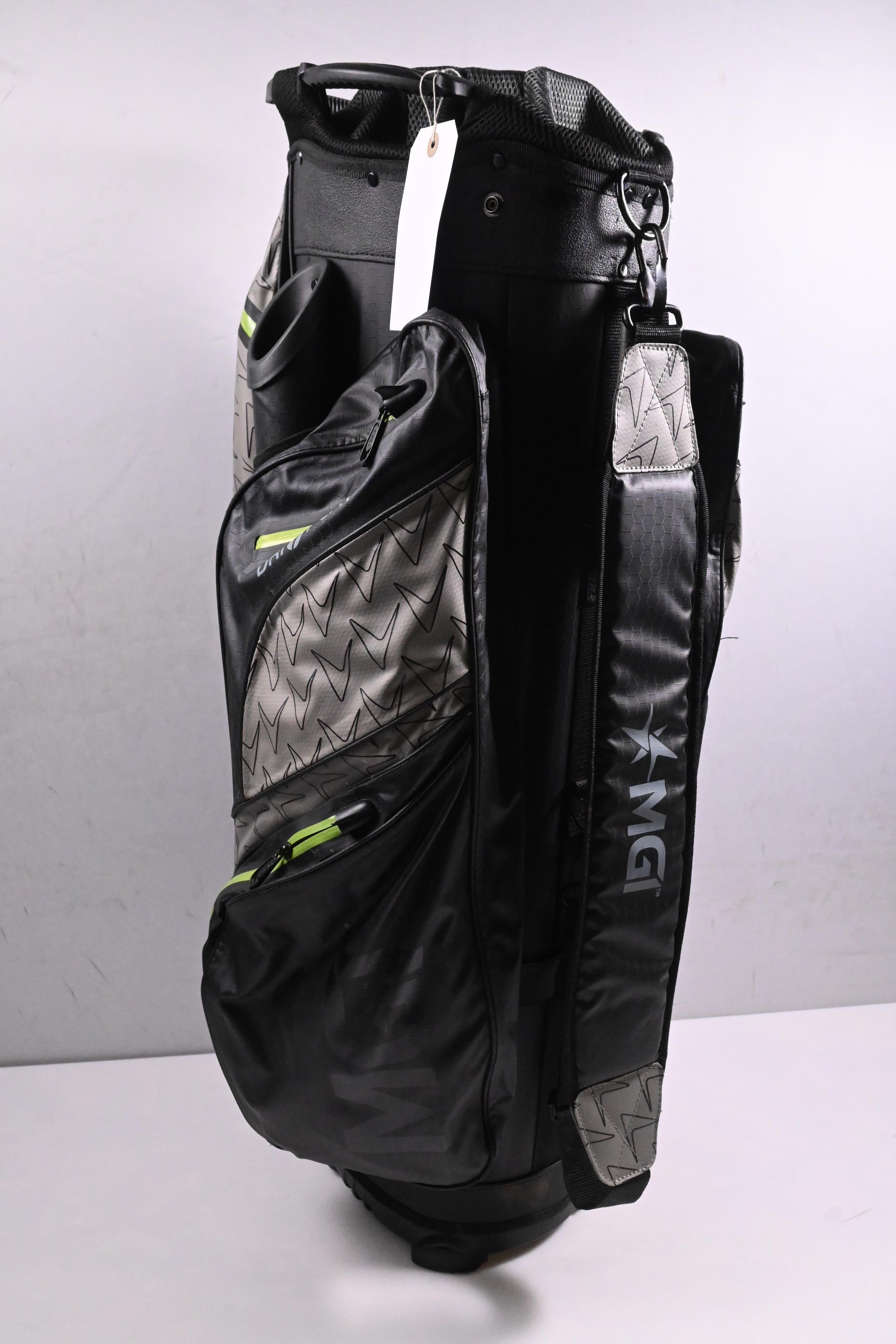 MGI Dri Play Cart Bag / 14-Way Divider / Black, Grey