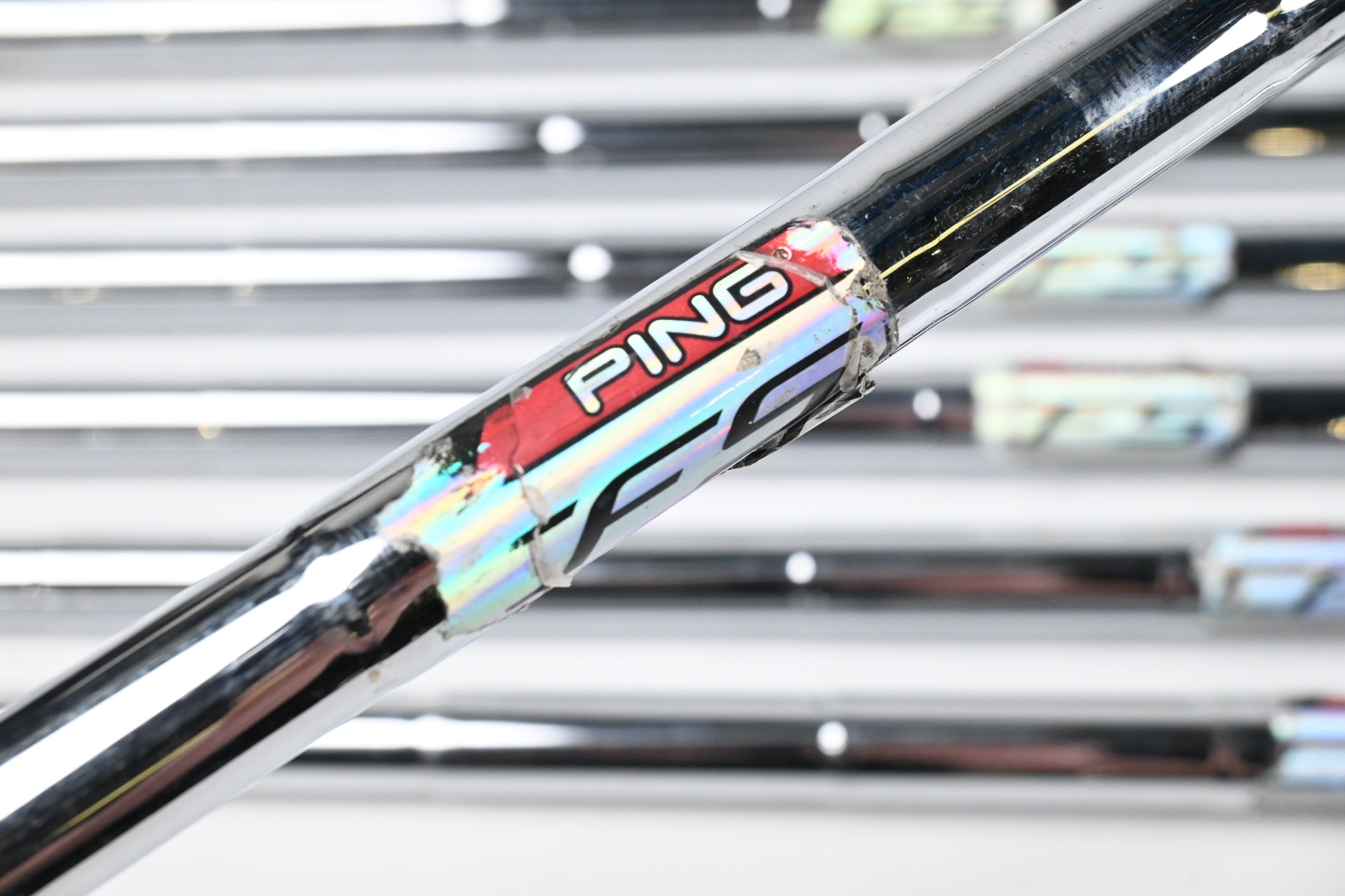 Ping G25 Irons / 4-PW / Silver Dot / Regular Flex Ping CFS Shafts