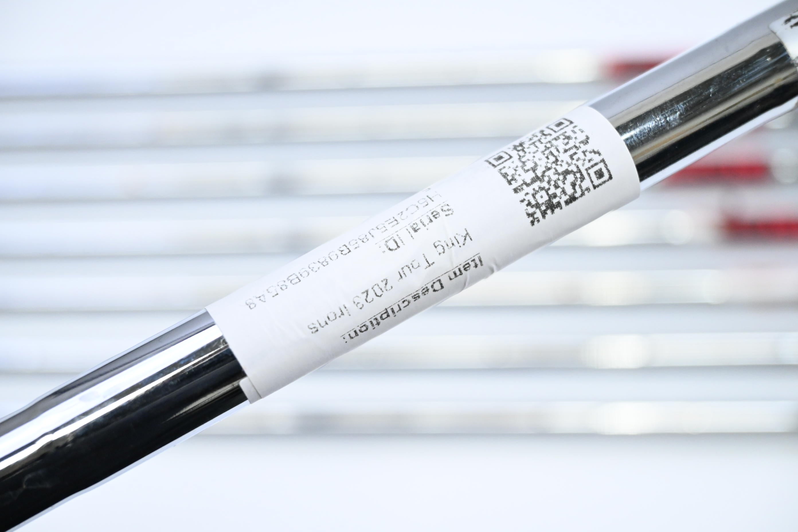 Cobra King Tour 2023 Irons / 4-PW+GW / Stiff Flex KBS Tour 120 Shafts