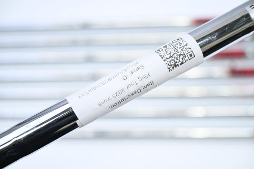 Cobra King Tour 2023 Irons / 4-PW+GW / Stiff Flex KBS Tour 120 Shafts