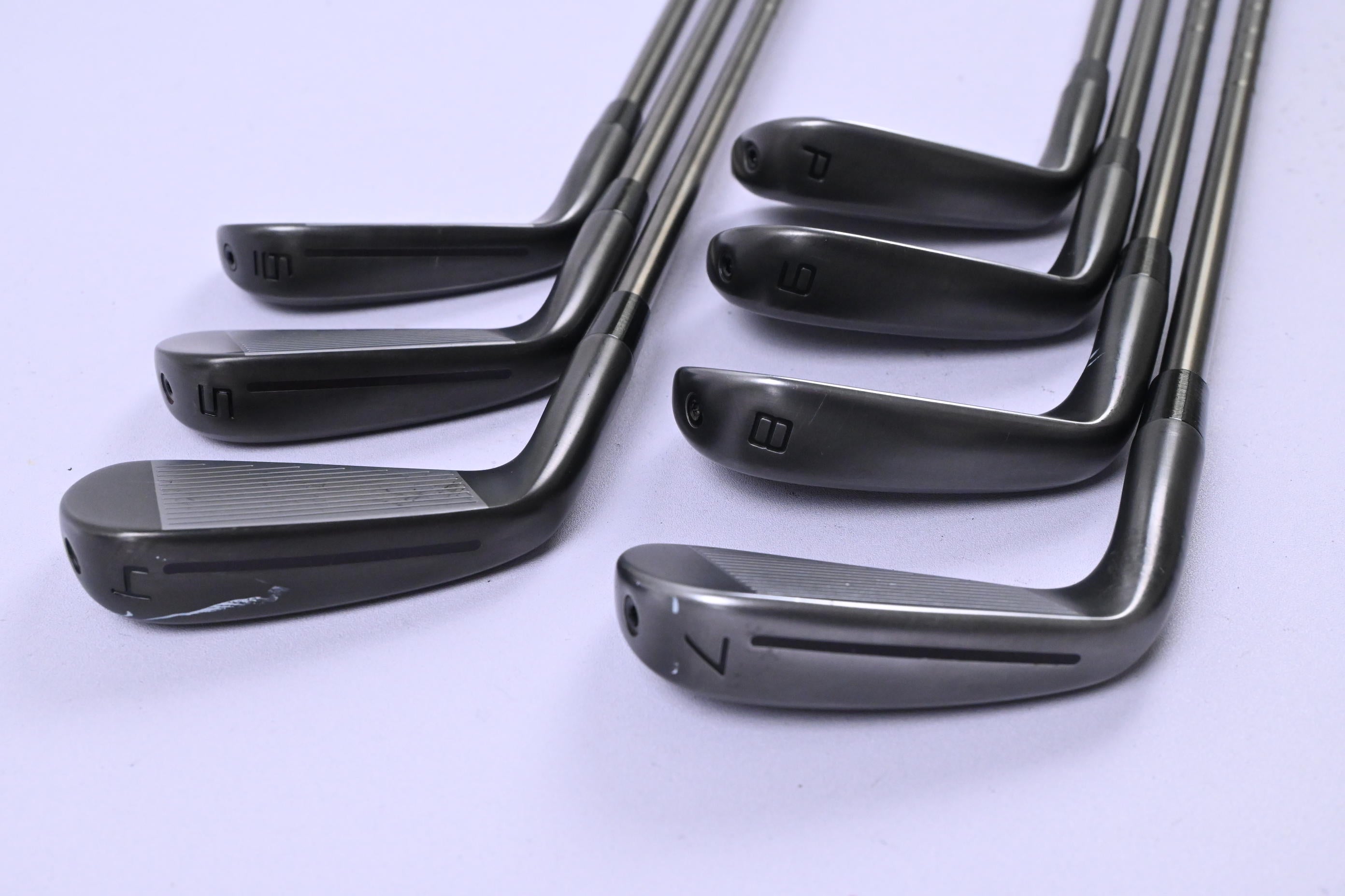 Taylormade P770 Battle Worn Irons / 4-PW / Stiff Flex N.S.PRO Modus 3 105 Shafts