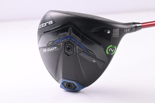 Cobra DS-Adapt X Driver / 10.5 Degree / Stiff Flex Denali Red 50 Shaft
