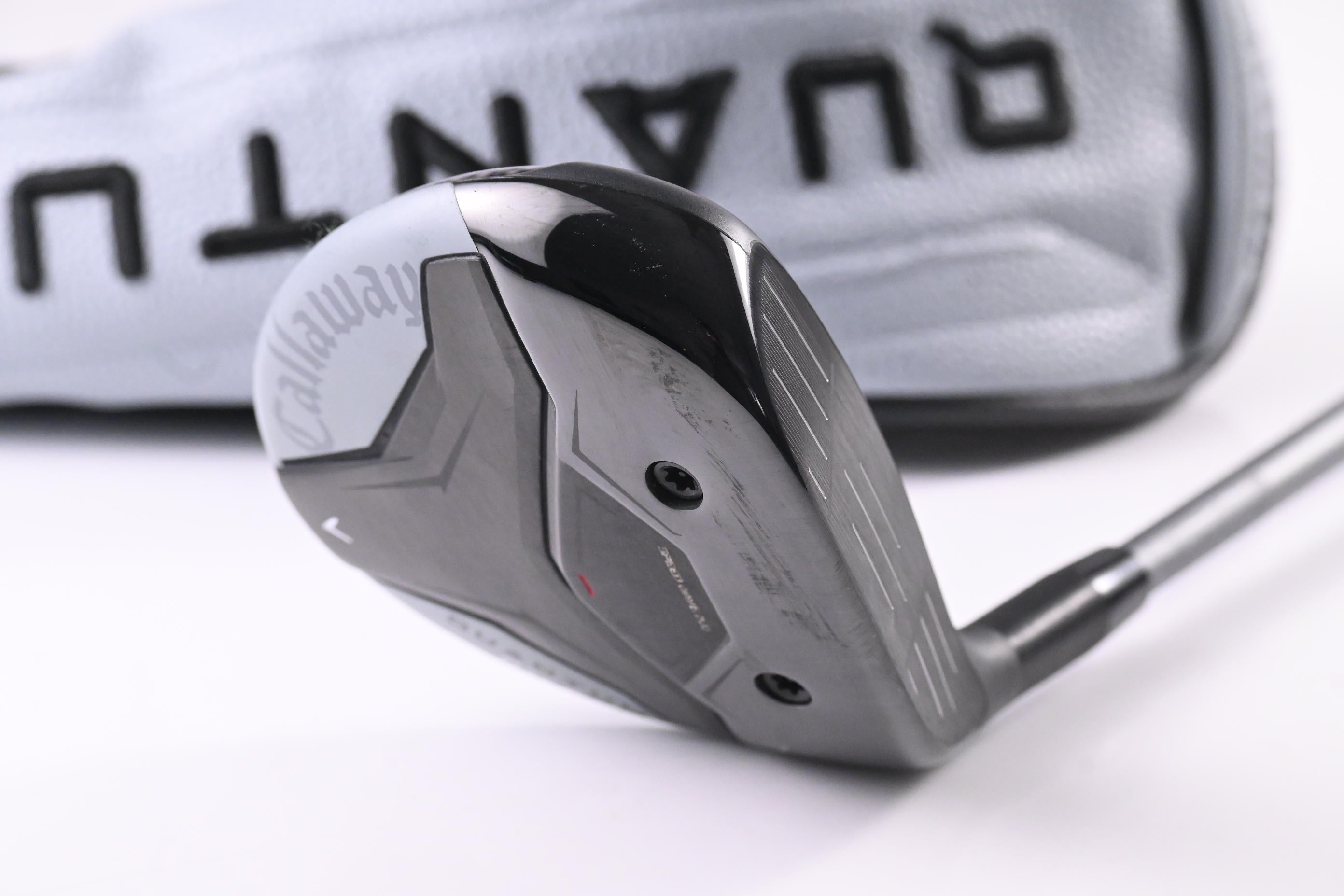 Callaway Quantum Max D #7 Wood / 21 Degree / Regular Flex Denali Frost Silver 60