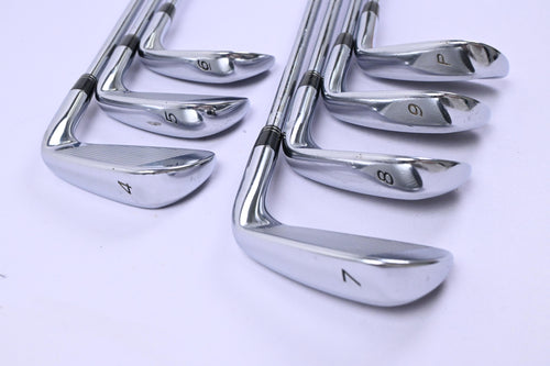 Left Hand TaylorMade R9 TP Irons / 4-PW / Stiff Flex KBS Tour Shafts