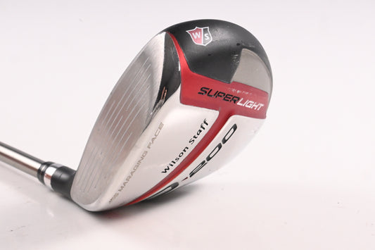 Left Hand Wilson Staff D200 #5 Wood / 18 Degree / Senior Flex Elements Chrome 49