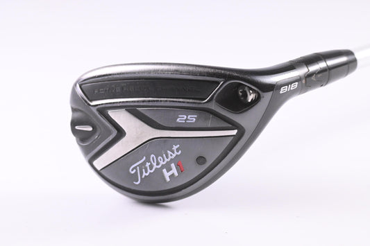 Titleist 818 H1 #5 Hybrid / 25 Degree / Stiff Flex Aldila Rogue Black 95 MSI 85