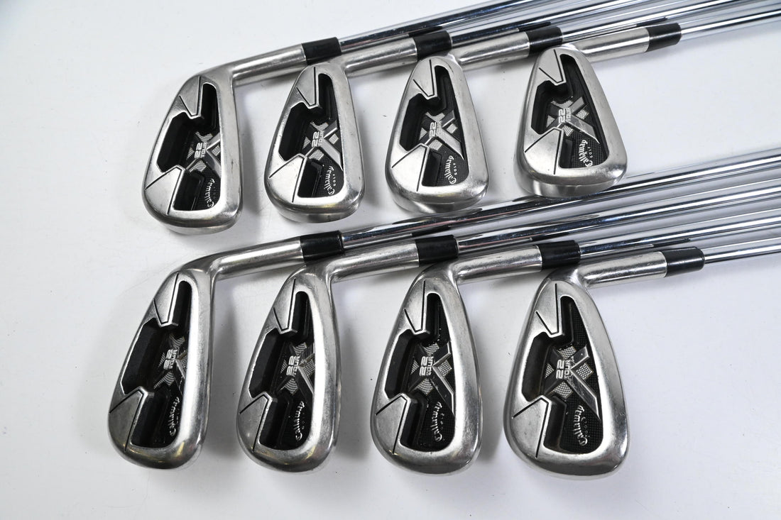 Callaway X-22 Tour Irons / 3-PW / Stiff Flex Project X Precision Shafts