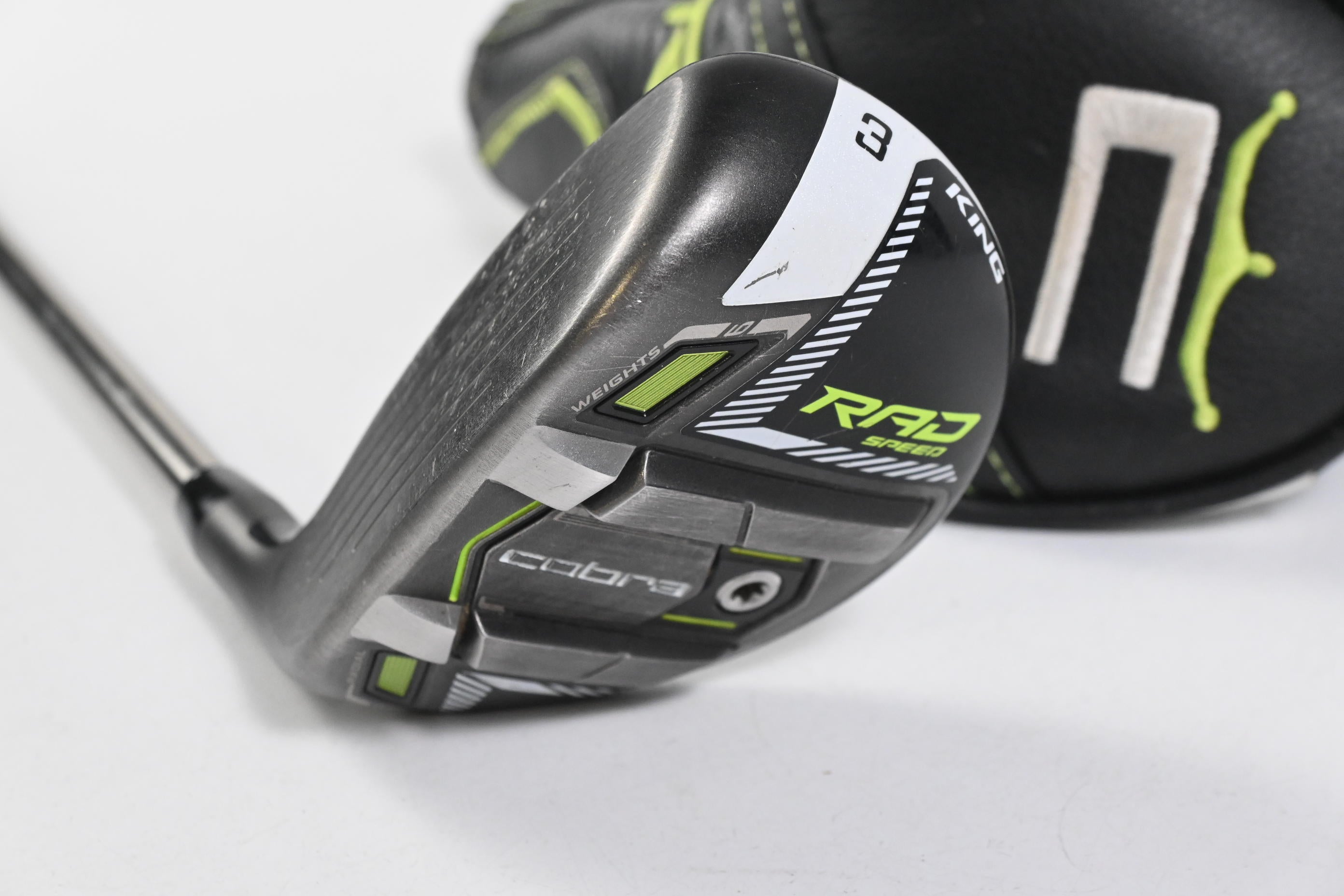 Left Hand Cobra King Radspeed #3 Hybrid / 19 Degree / Stiff Flex Recoil ESX 480