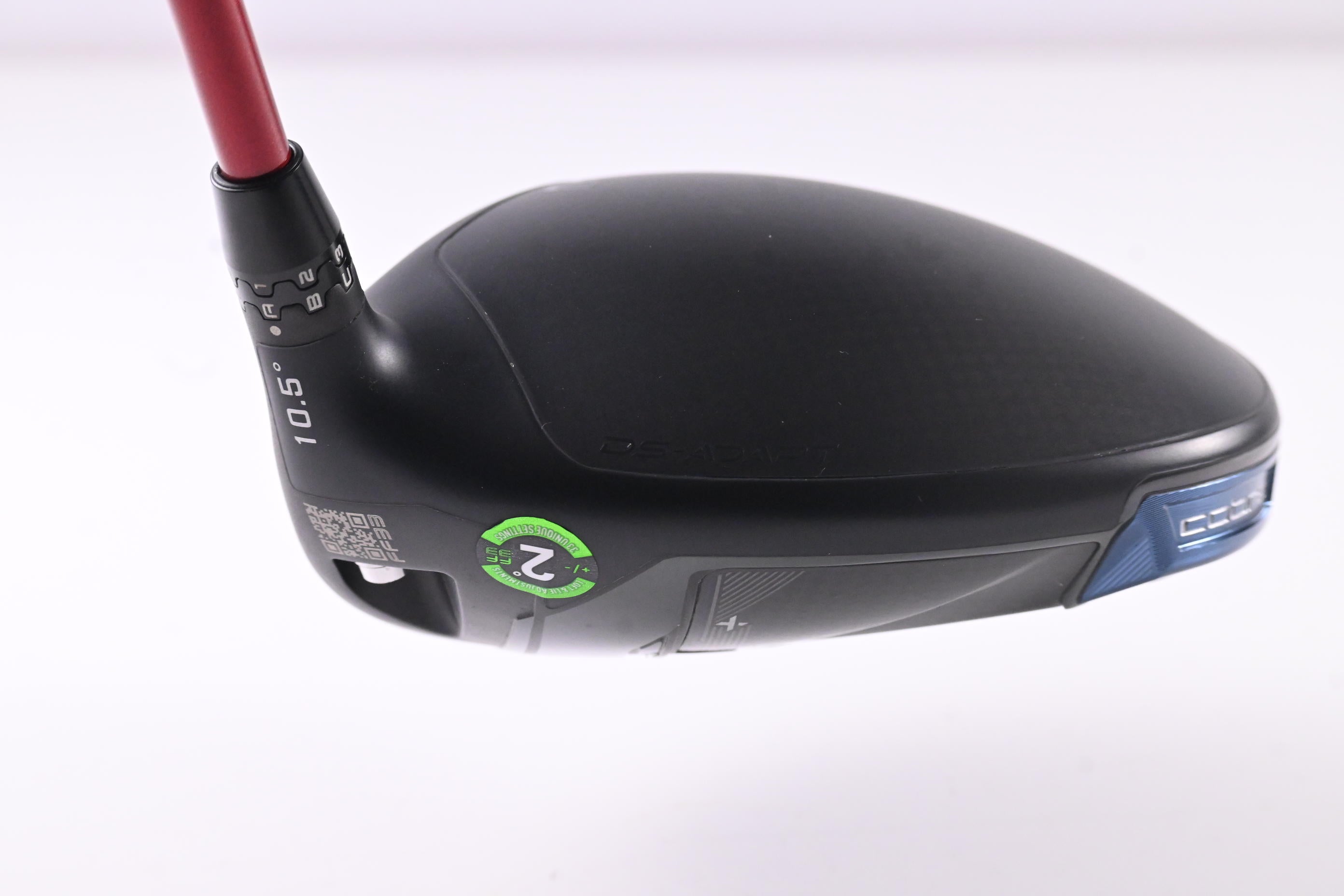 Cobra DS-Adapt X Driver / 10.5 Degree / Stiff Flex Denali Red 50 Shaft