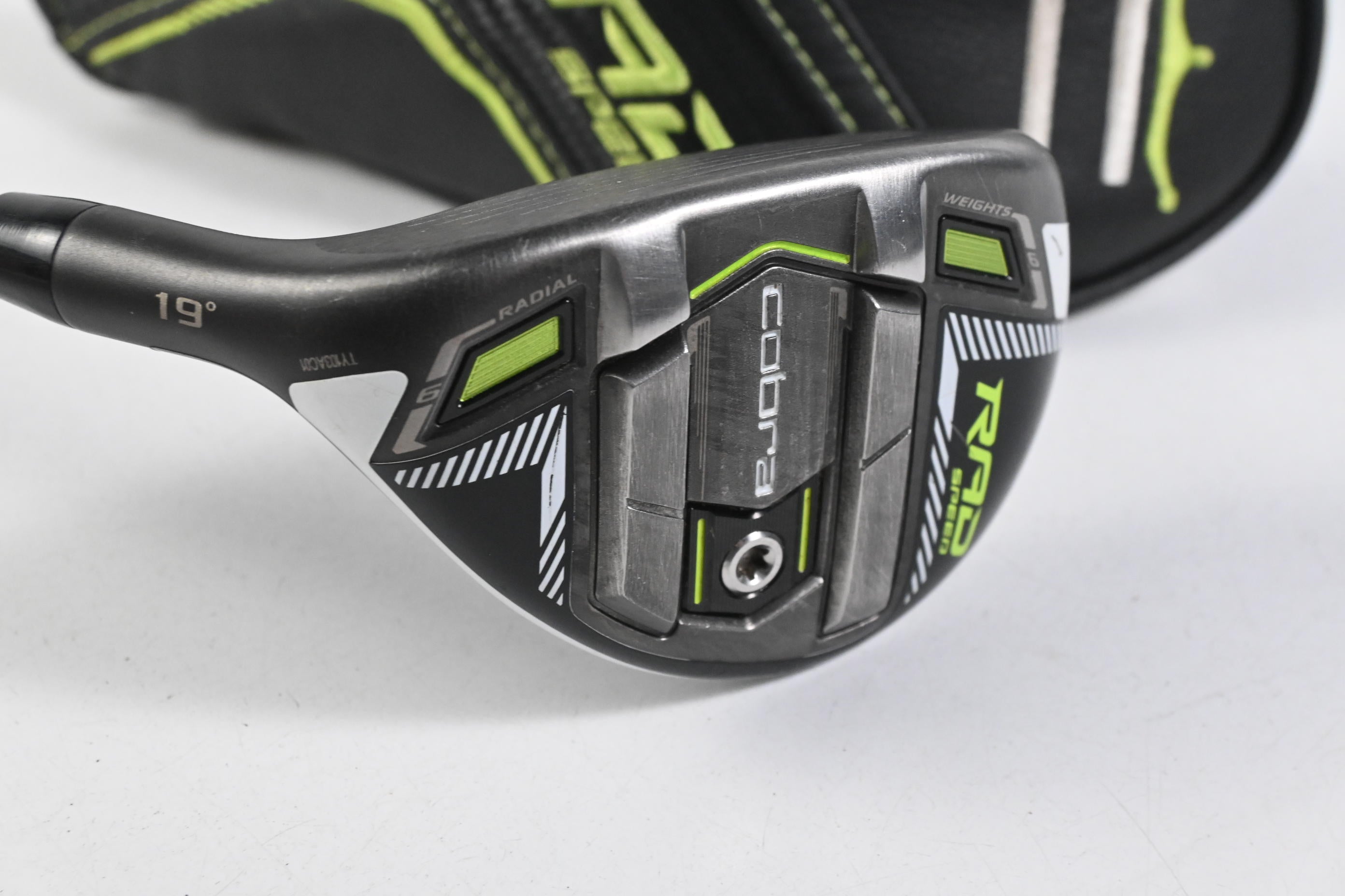 Left Hand Cobra King Radspeed #3 Hybrid / 19 Degree / Stiff Flex Recoil ESX 480