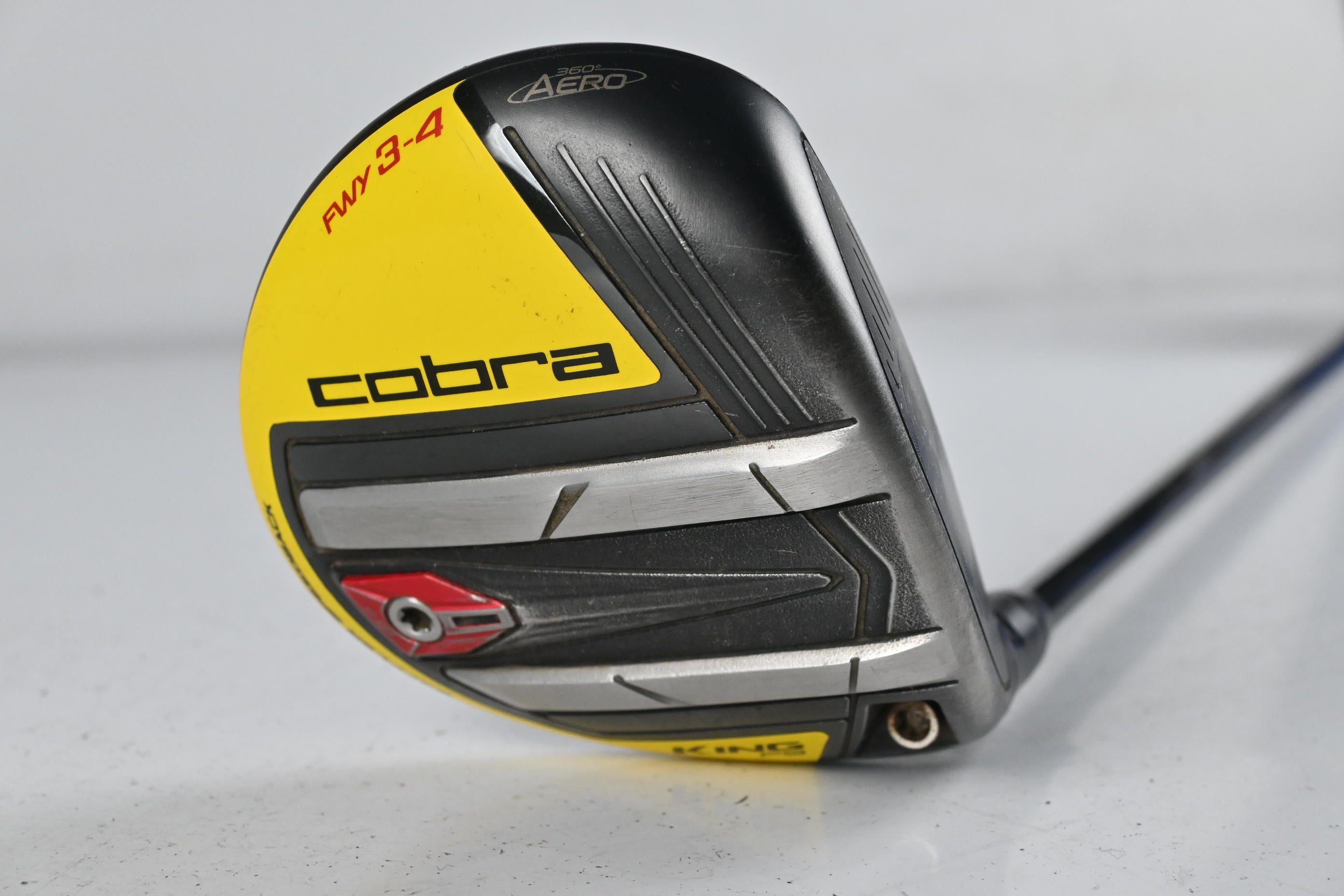 Cobra King F9 #3-4 Wood / 14.5 Degree / Stiff Flex Fujikura Atmos Blue 7 Shaft