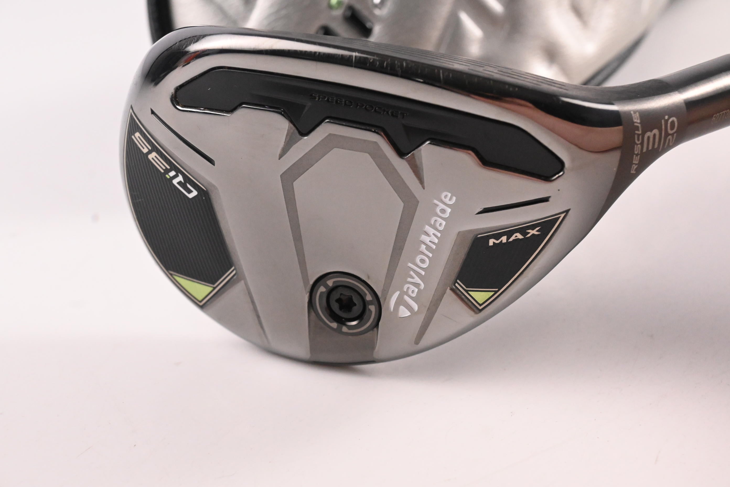 Taylormade Qi35 Max #3 Hybrid / 20 Degree / Stiff Flex KBS Max HL 60 Shaft