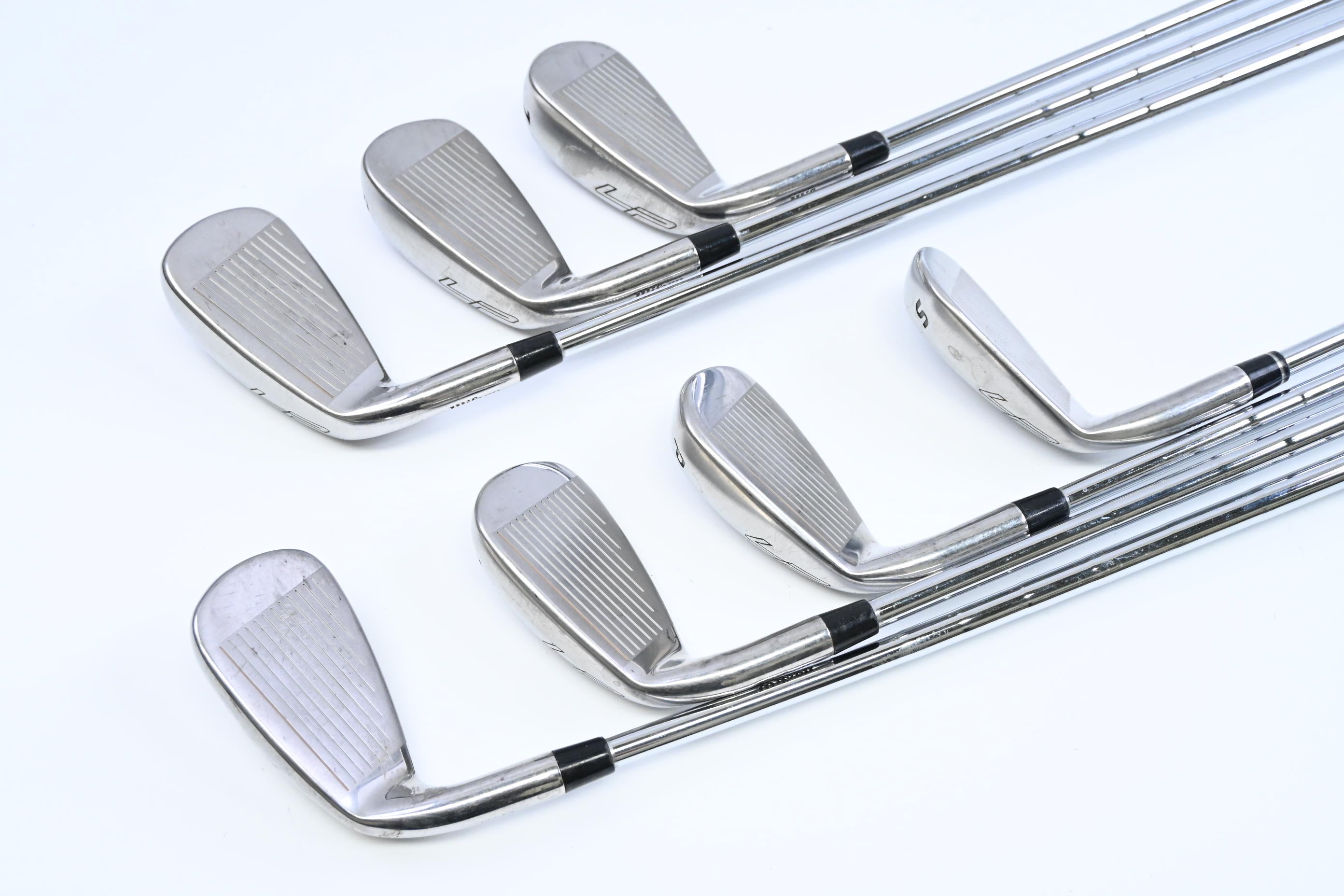 Wilson Launch Pad 2022 Irons / 5-PW+SW / Stiff Flex KBS Tour 120 Shafts