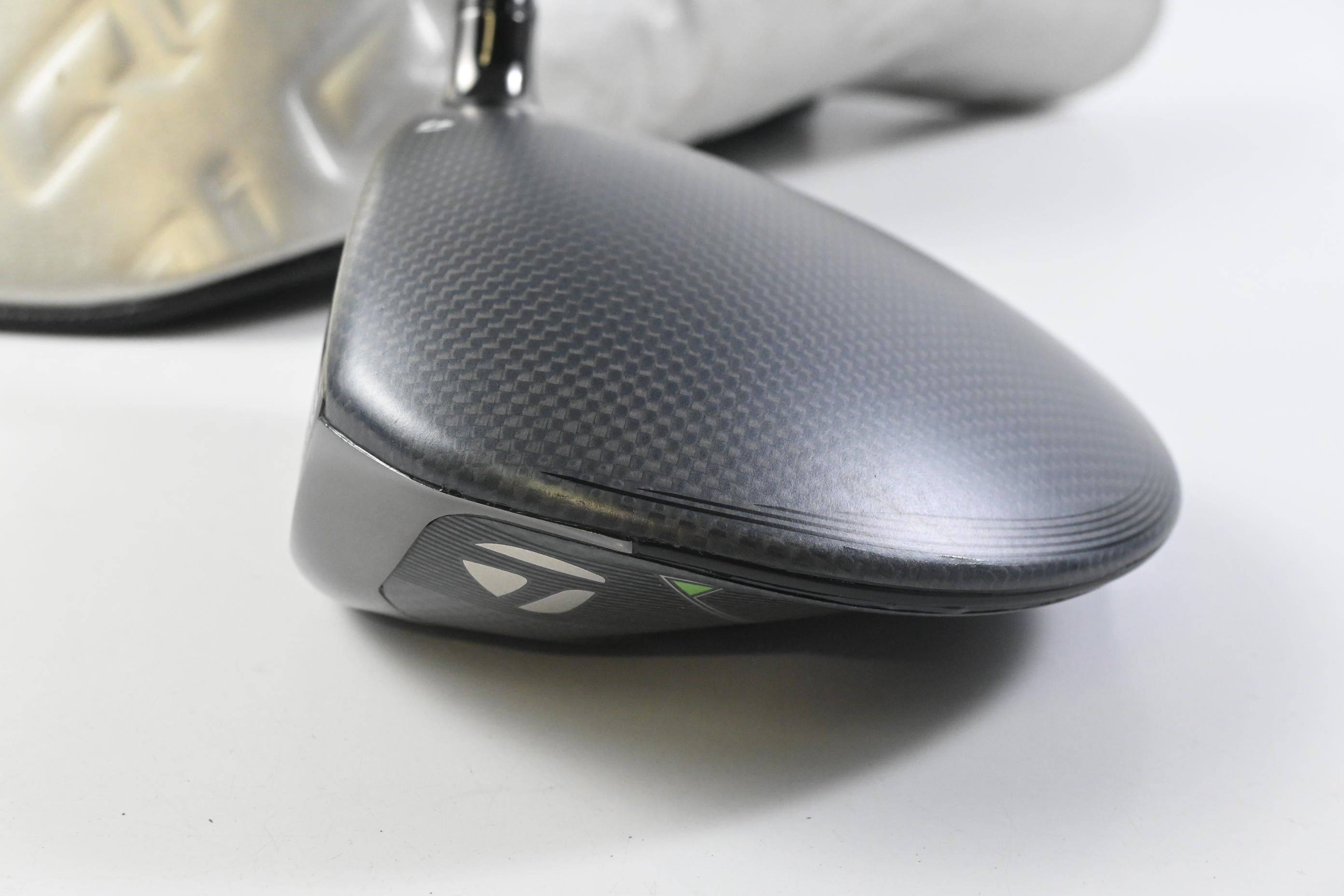 Left Hand Taylormade Qi35 Driver / 9 Degree / Stiff Flex Kai'li Dark Waves Black