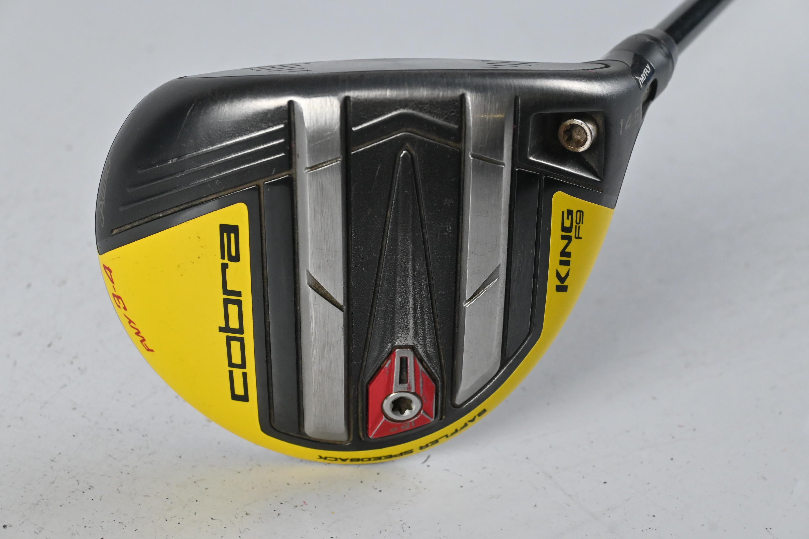 Cobra King F9 #3-4 Wood / 14.5 Degree / Stiff Flex Fujikura Atmos Blue 7 Shaft