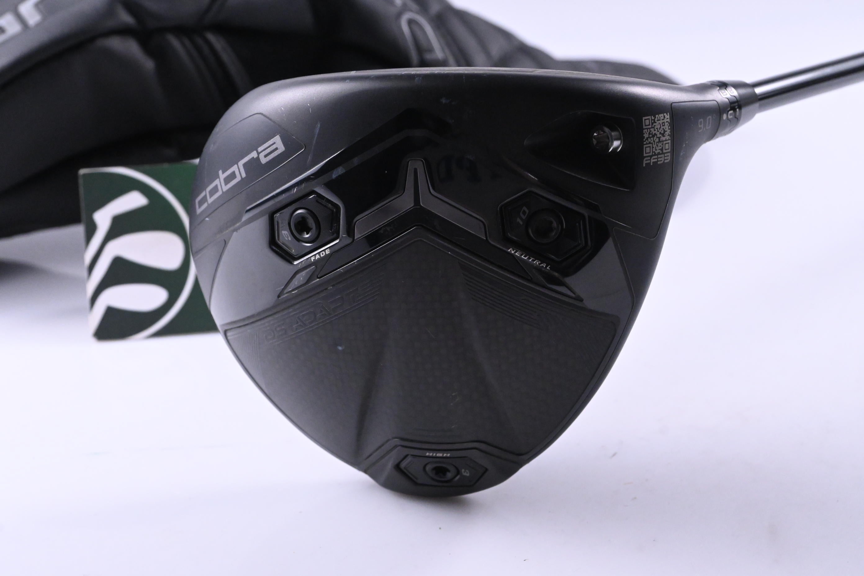 Cobra DS-Adapt LS Driver / 9 Degree / Stiff Flex Denali Black 60 Shaft