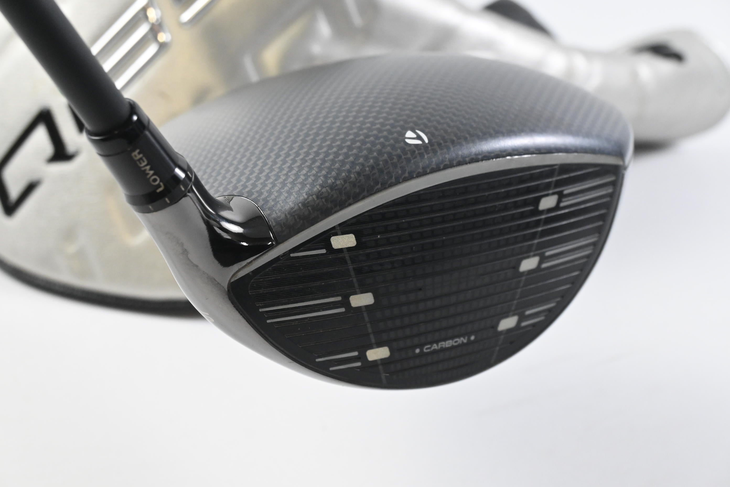 Left Hand Taylormade Qi35 Driver / 9 Degree / Stiff Flex Kai'li Dark Waves Black