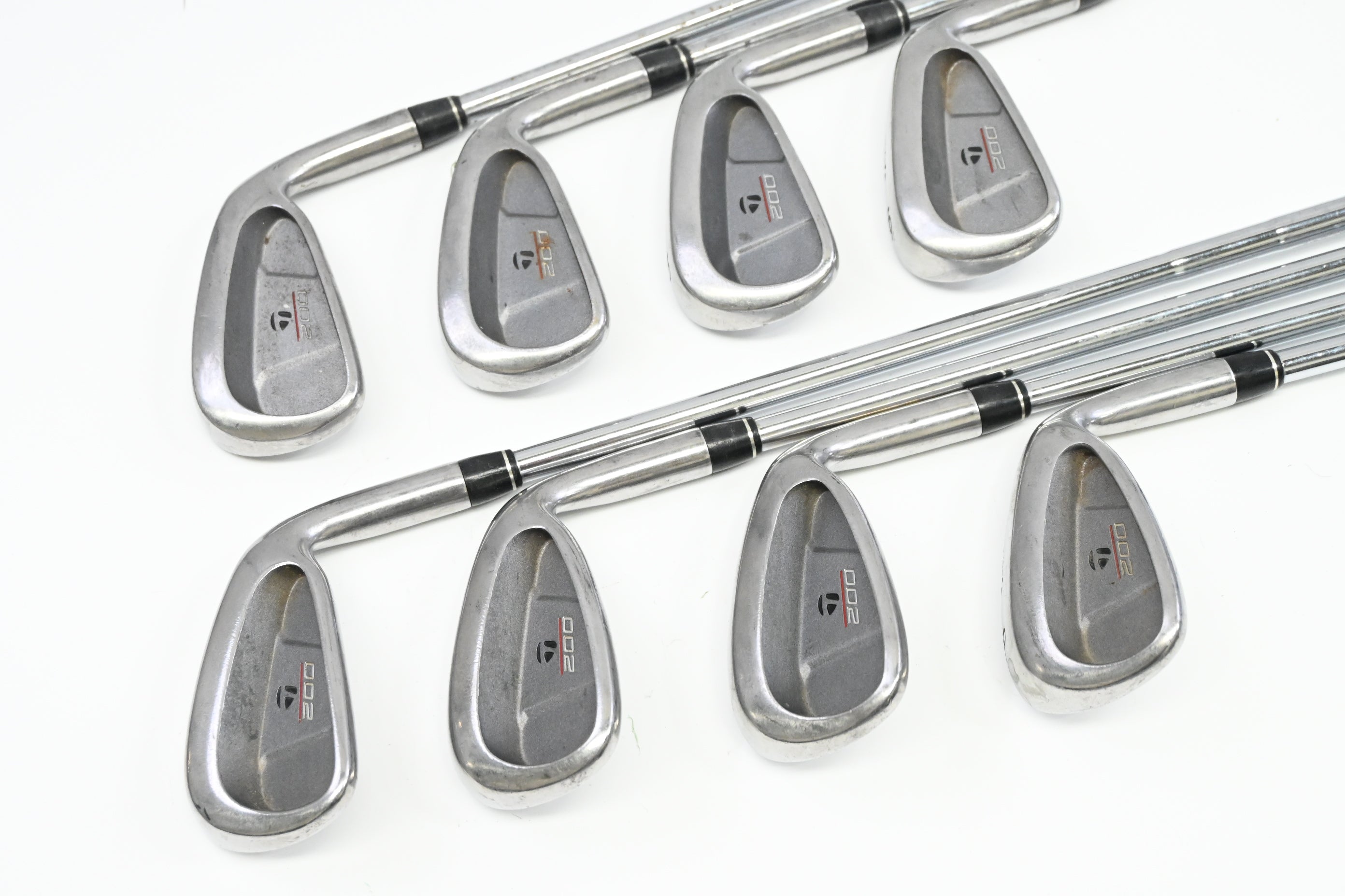 Taylormade 200 Steel Irons / 3-PW / Regular Flex Taylormade 80 Shafts