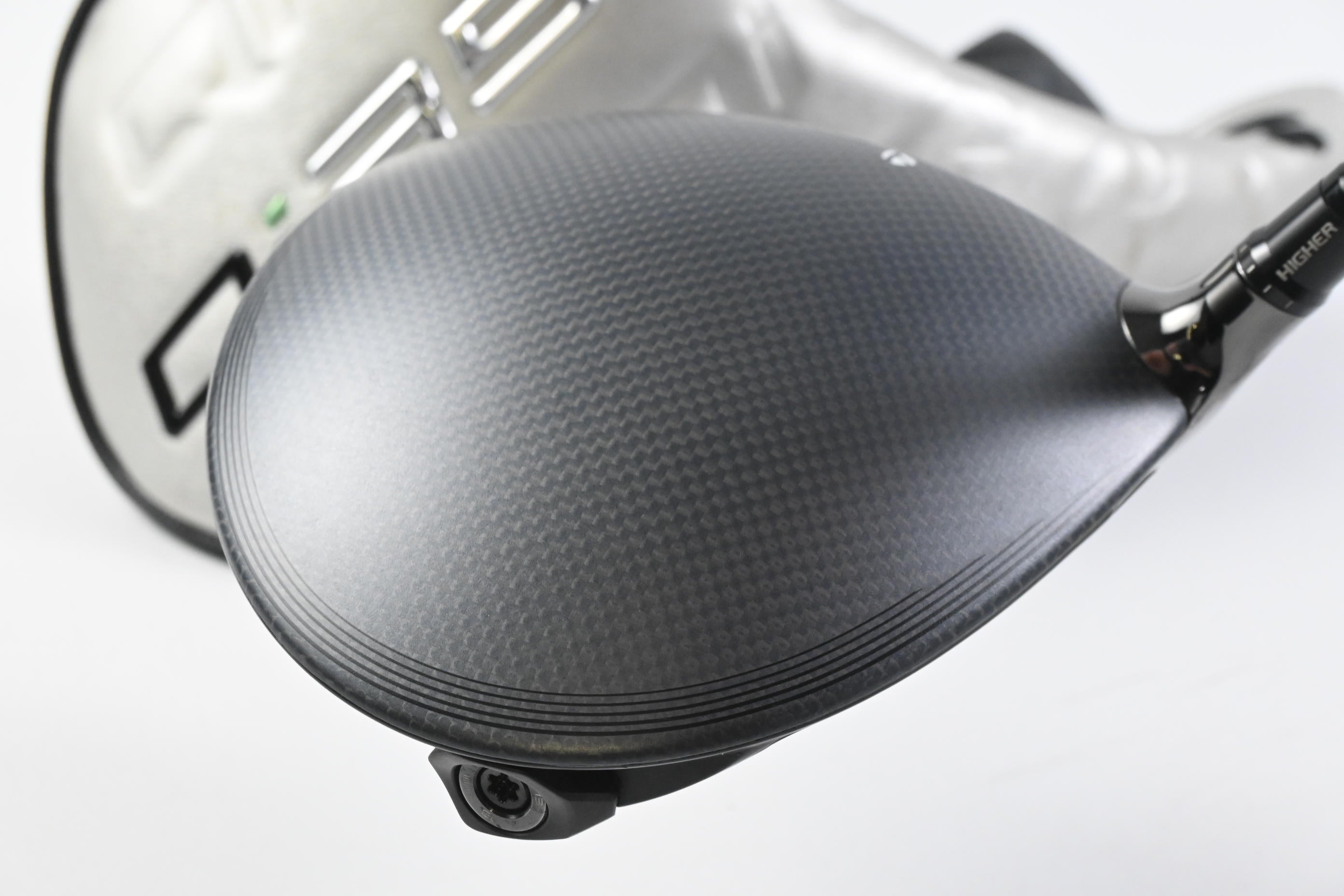 Left Hand Taylormade Qi35 Driver / 9 Degree / Stiff Flex Kai'li Dark Waves Black