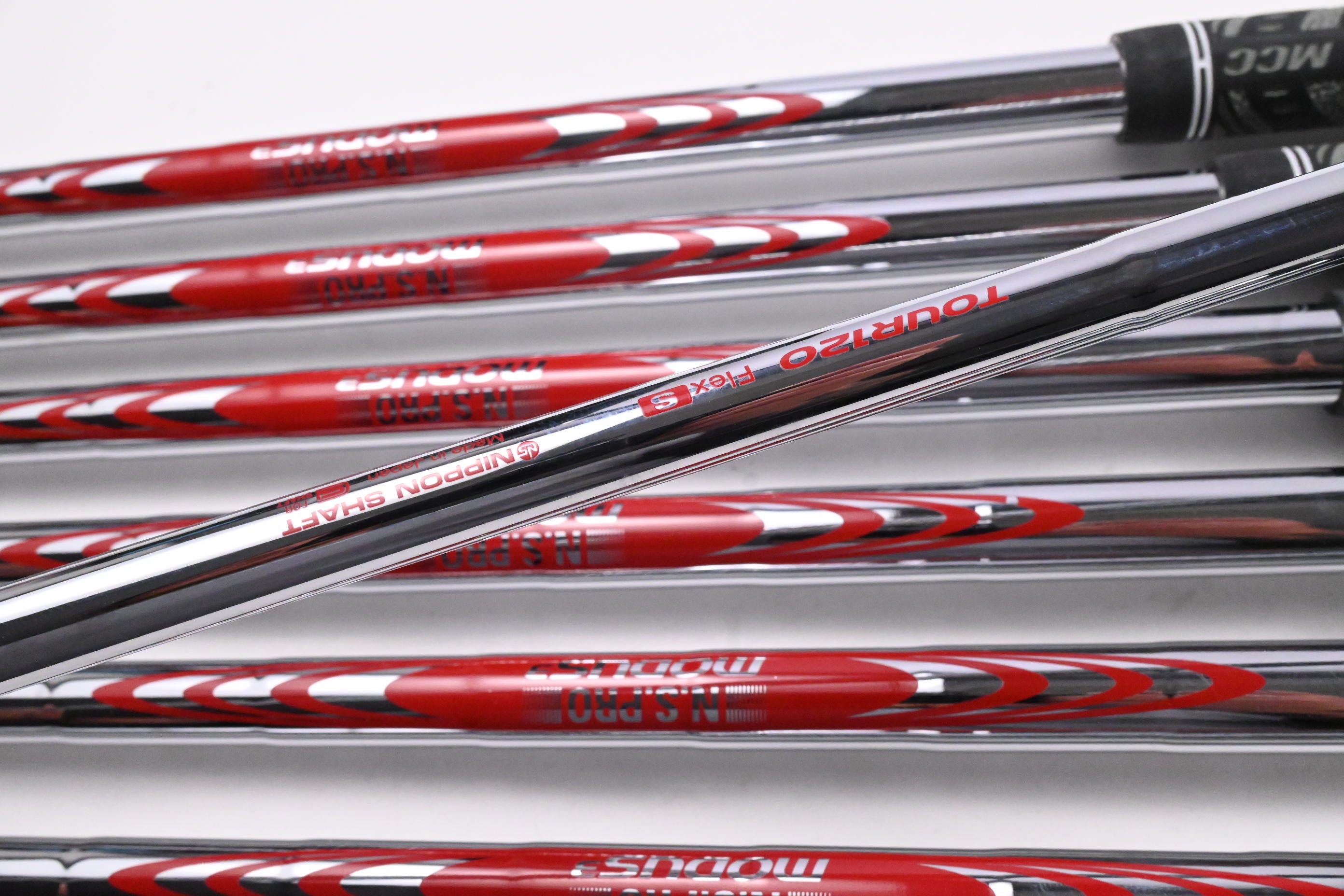 Mizuno M-13 Irons / 4-PW / Stiff Flex N.S.Pro Modus3 Tour 120 Shafts