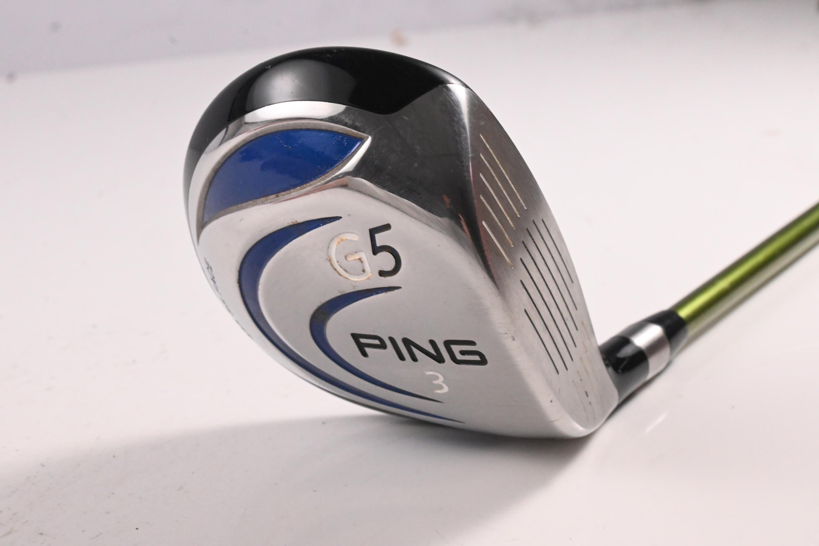 Ping G5 #3 Wood / 13 Degree / Stiff Flex Aldila NV Green 75 Shaft