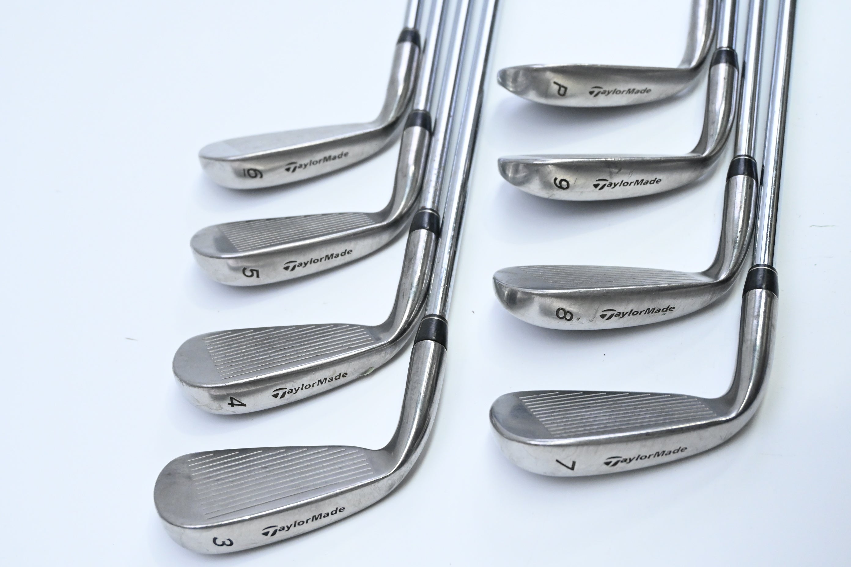 Taylormade 200 Steel Irons / 3-PW / Regular Flex Taylormade 80 Shafts