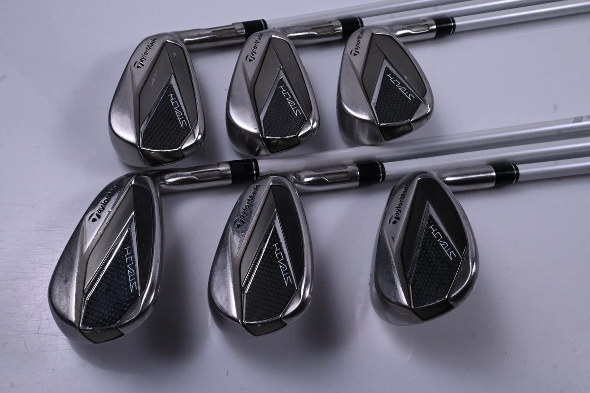 Ladies Taylormade Stealth Irons / 6-PW+SW / Ladies Flex Aldila Ascent Ultralite
