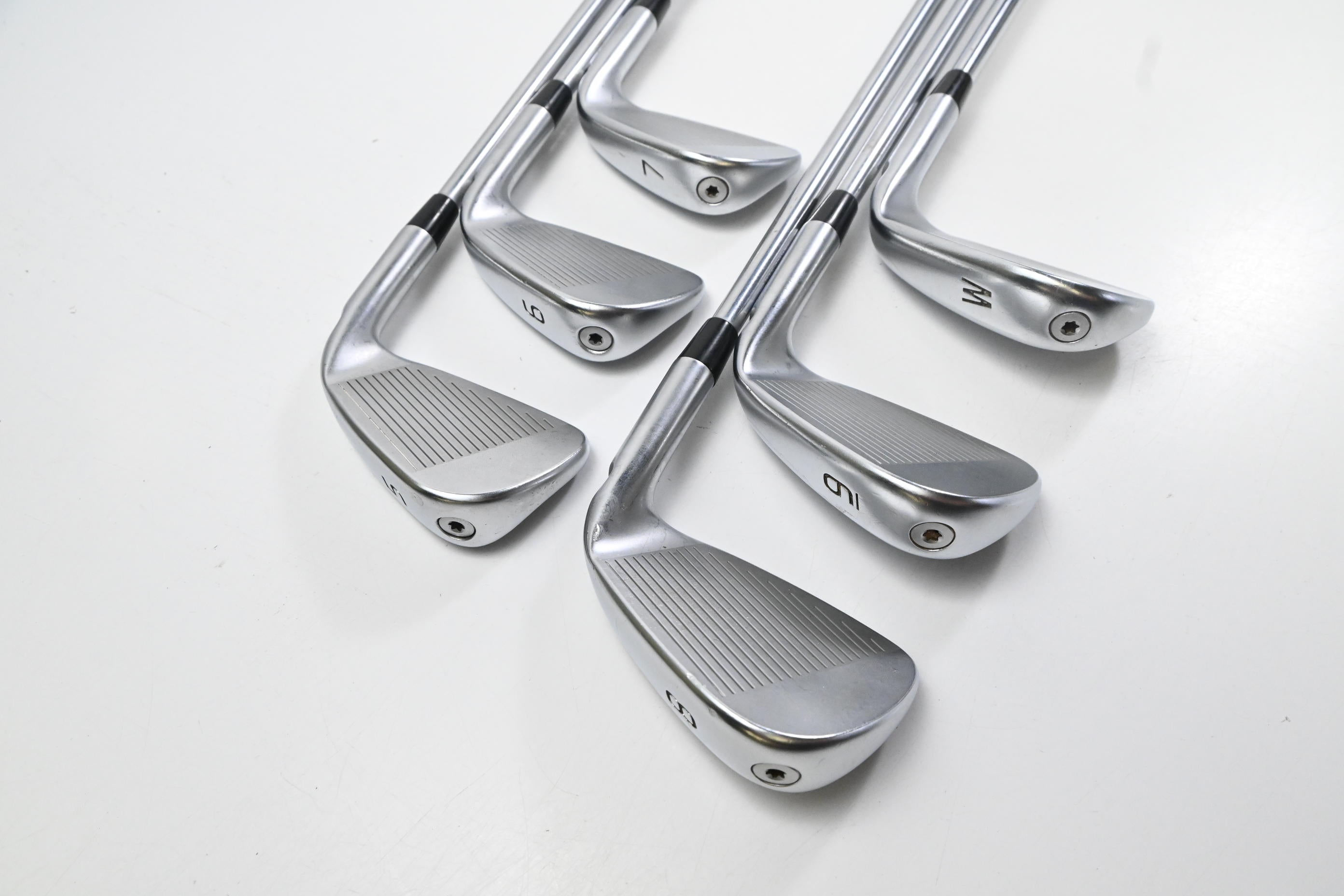 Left Hand Ping i230 Irons / 5-PW / Black Dot / Stiff Flex Project X LS 120