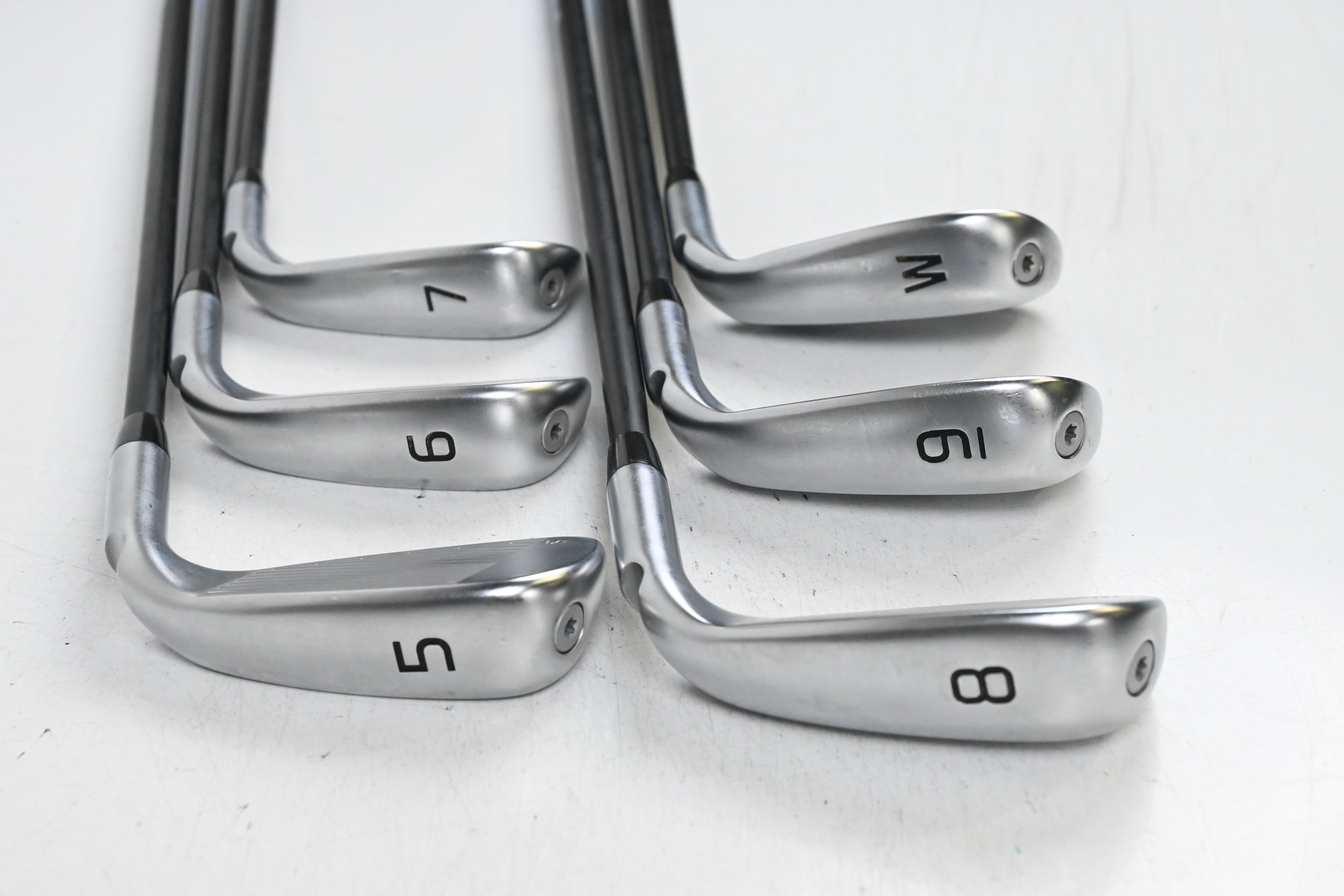 Left Hand Ping G440 Irons / 5-PW / Green Dot / Regular Flex Ping Alta CB AWT