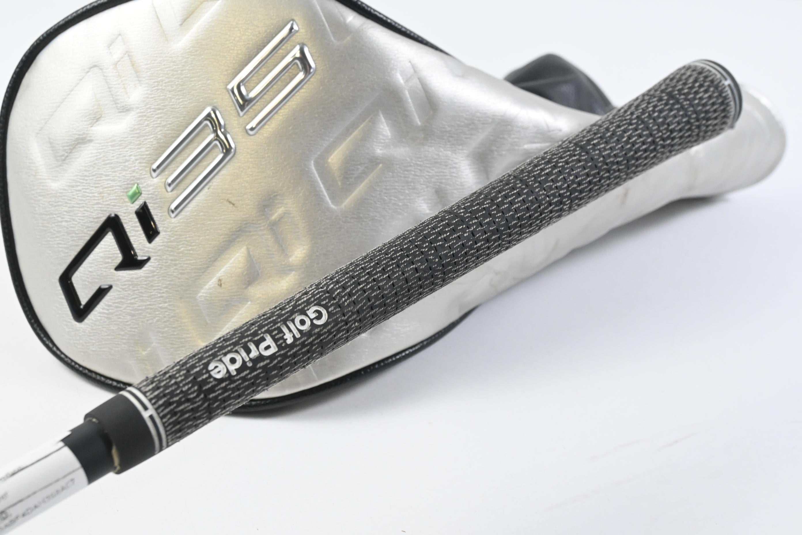 Left Hand Taylormade Qi35 Driver / 9 Degree / Stiff Flex Kai'li Dark Waves Black