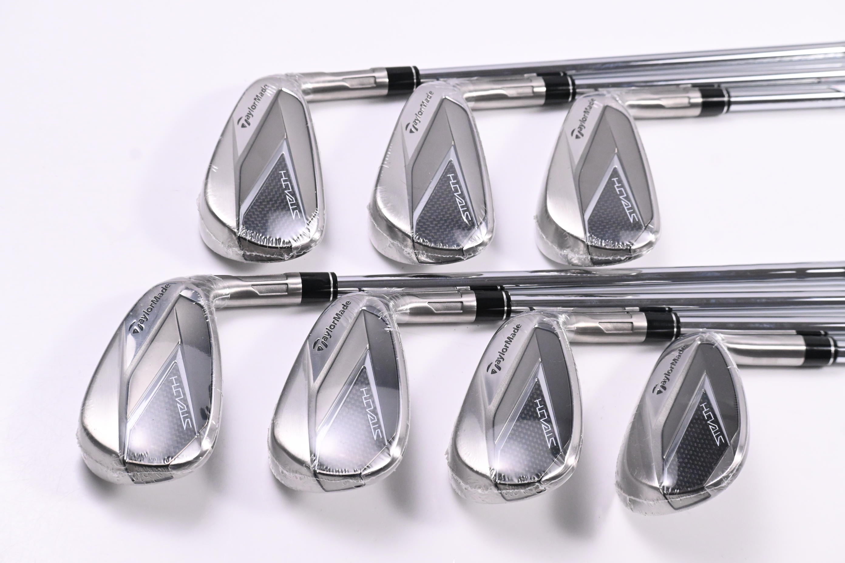 Taylormade Stealth Irons / 5-PW+SW / Stiff Flex KBS MAX MT 85 Shafts