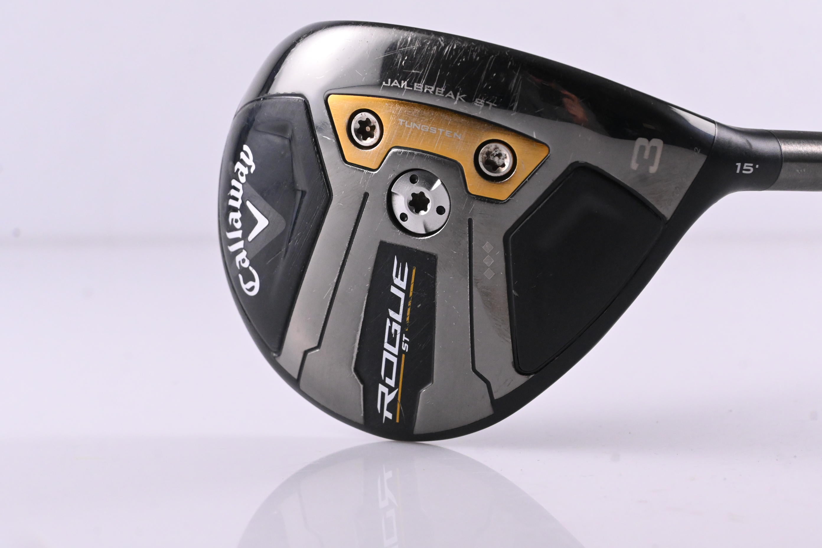 Tour Issue Callaway Rogue ST Triple Diamond #3 Wood / 15 Degree / Stiff Flex
