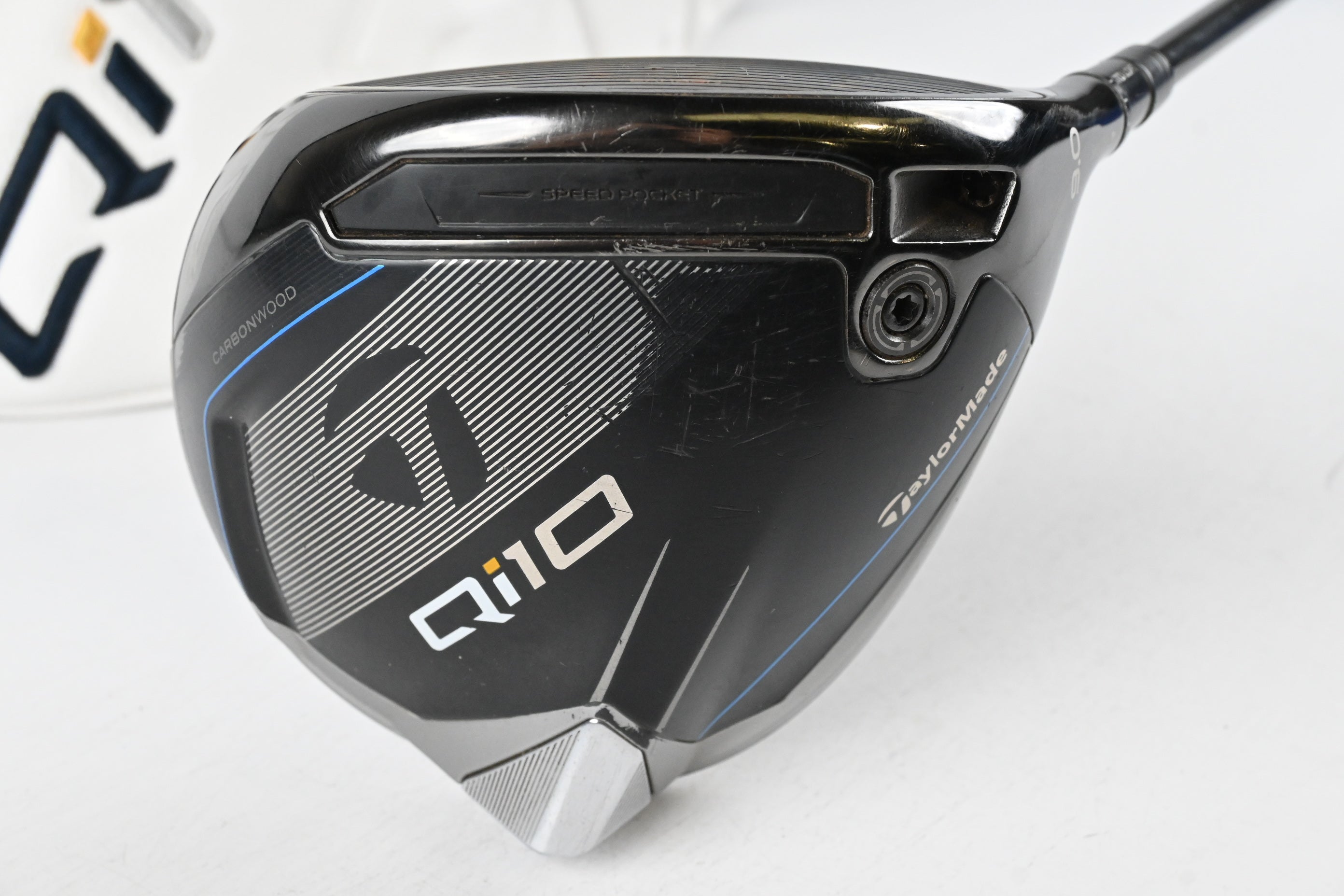 Taylormade Qi10 Driver / 9 Degree / Stiff Flex Tour AD GP-6 Black Edition Shaft