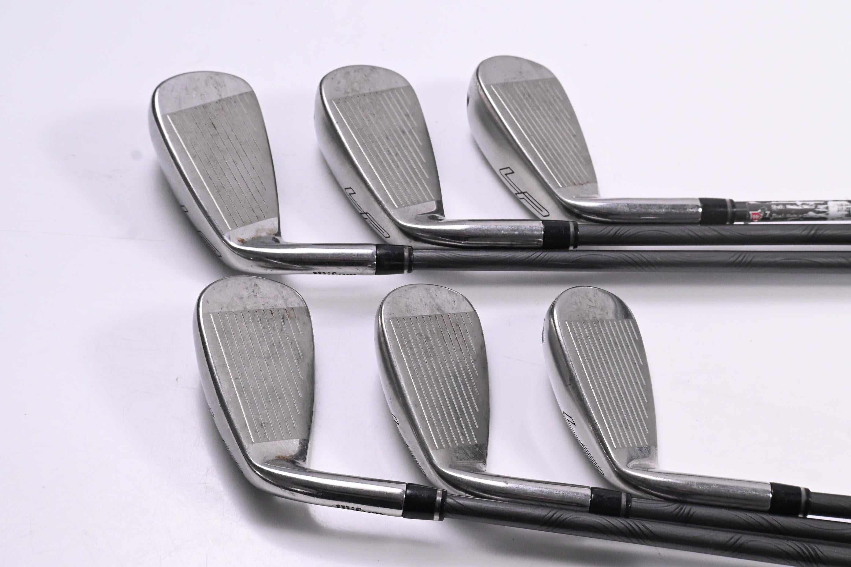 Wilson Launch Pad 2022 Irons / 5-PW / Regular Flex Project X EvenFlow 65 Shafts