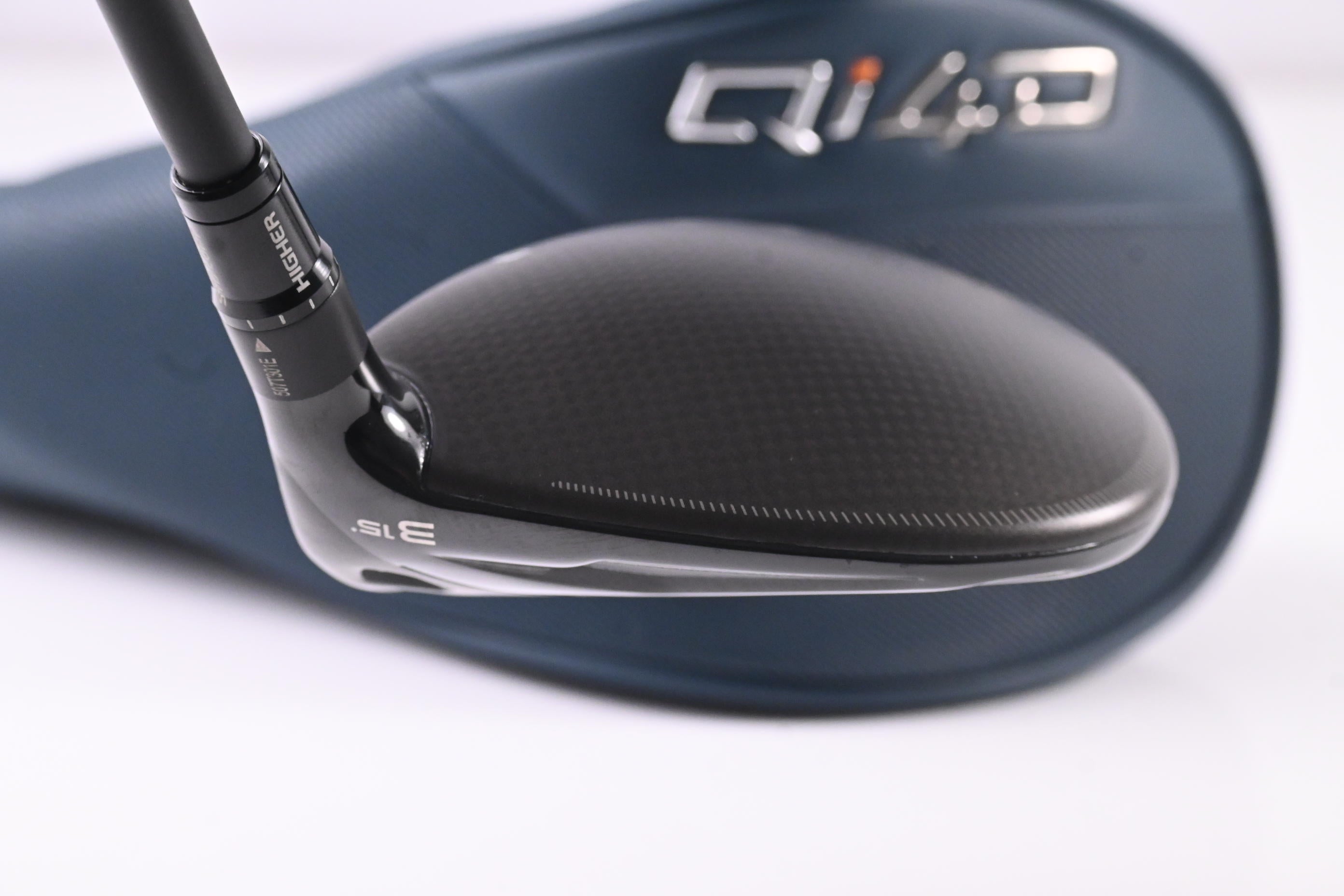 Taylormade Qi4D #3 Wood / 15 Degree / Stiff Flex REAX White 65 Shaft