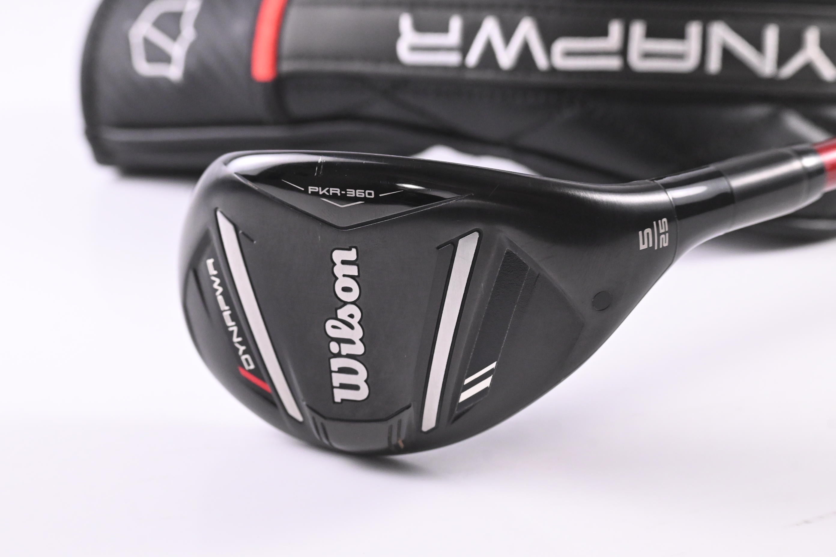 Wilson DYNAPWR 2025 #5 Hybrid / 25 Degree / Regular Flex Denali Red 70 Shaft