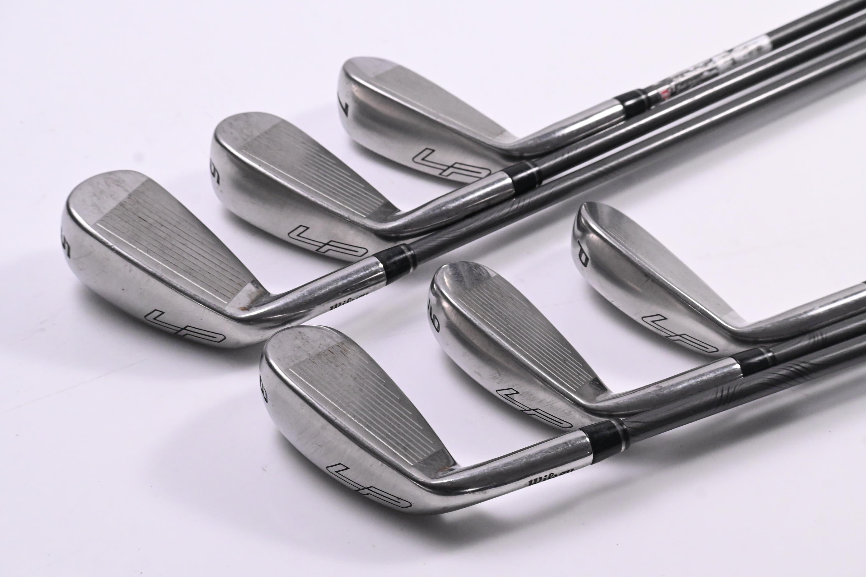 Wilson Launch Pad 2022 Irons / 5-PW / Regular Flex Project X EvenFlow 65 Shafts