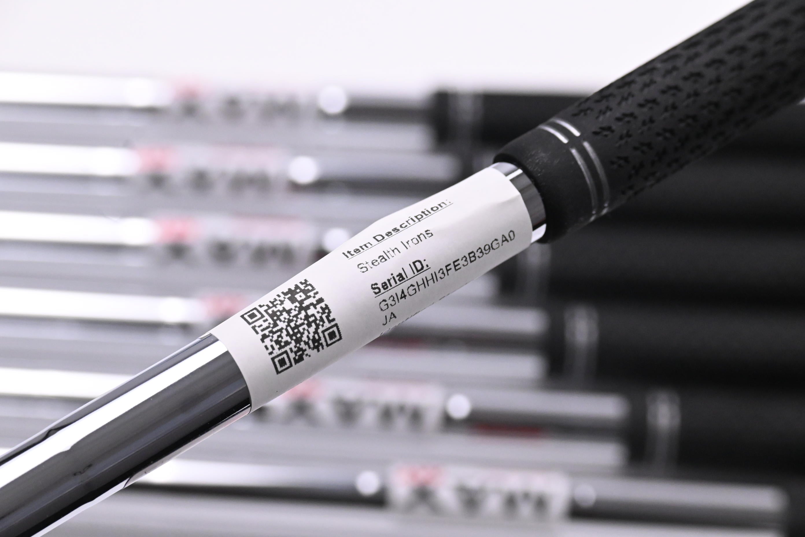 Taylormade Stealth Irons / 5-PW+SW / Stiff Flex KBS MAX MT 85 Shafts