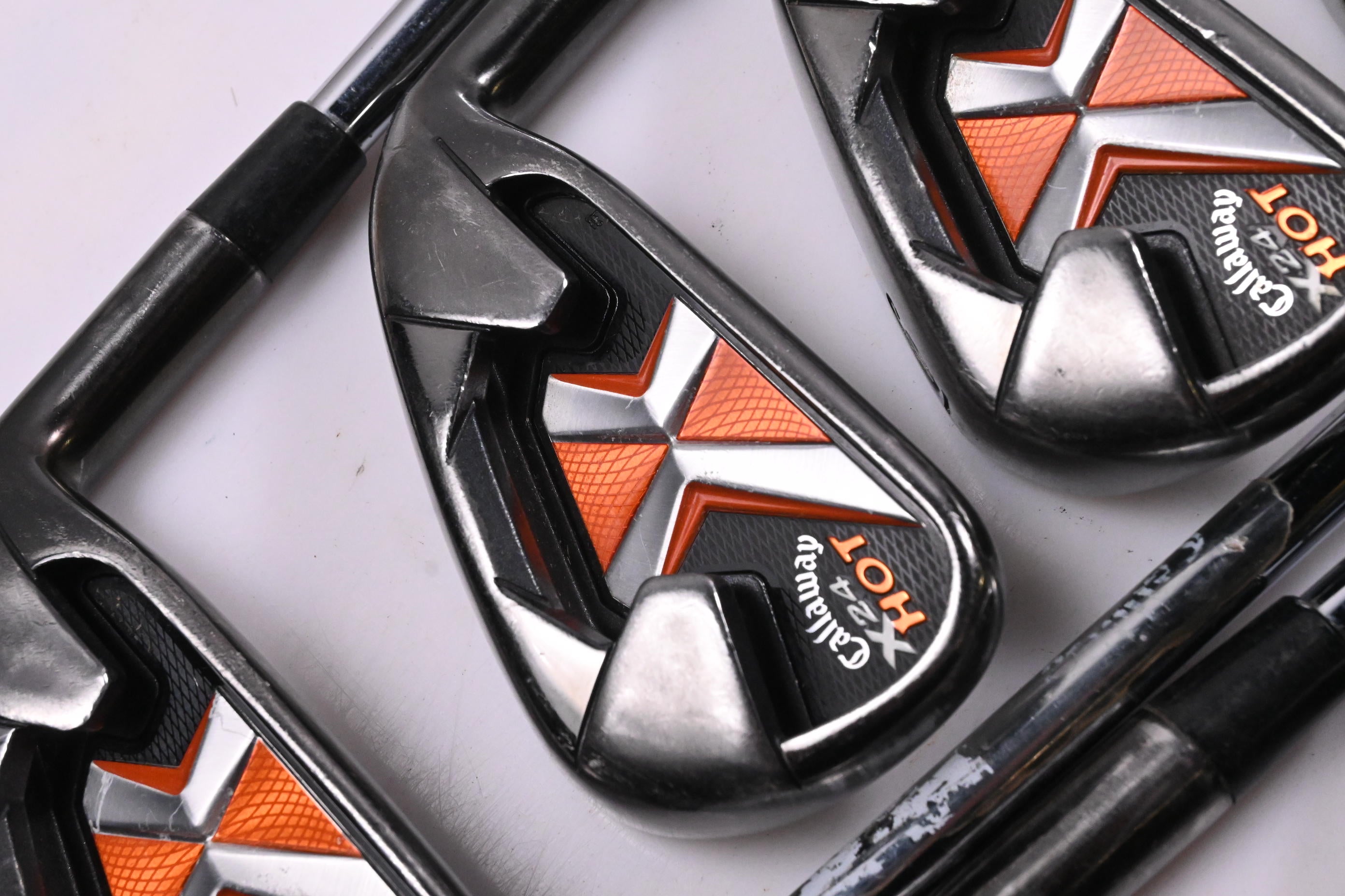 Callaway X-24 Hot Irons / 4-PW-SW / Regular Flex Callaway Shafts